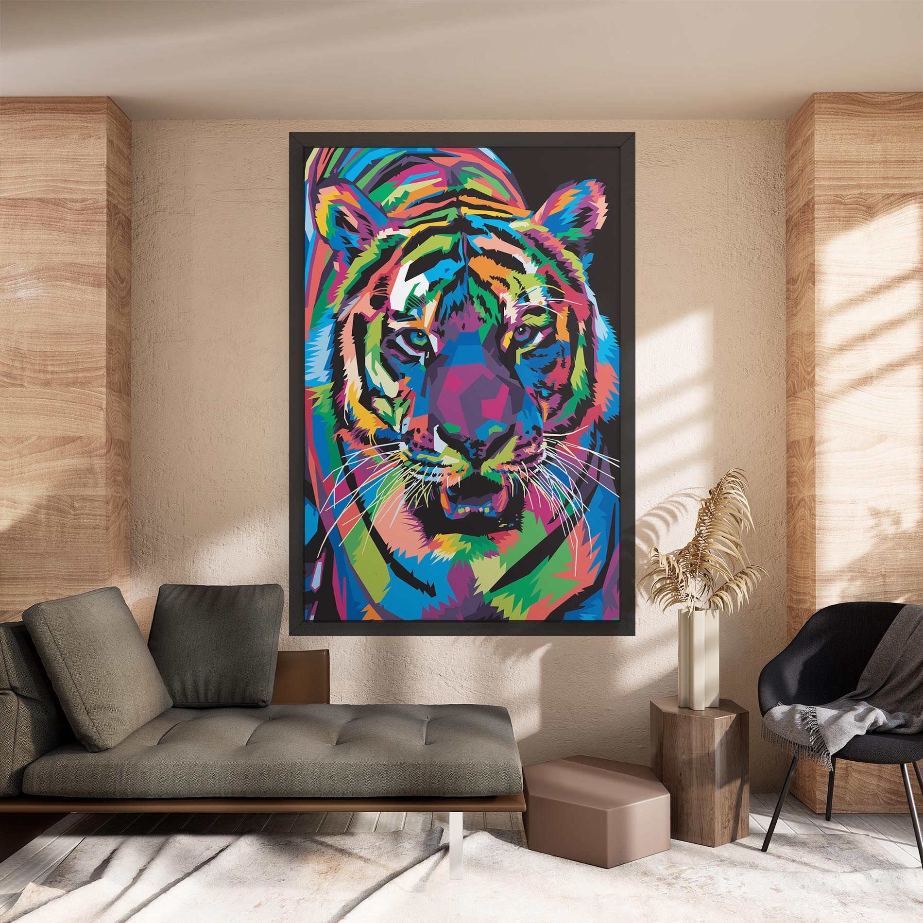 Mix Color Tiger mockup 8