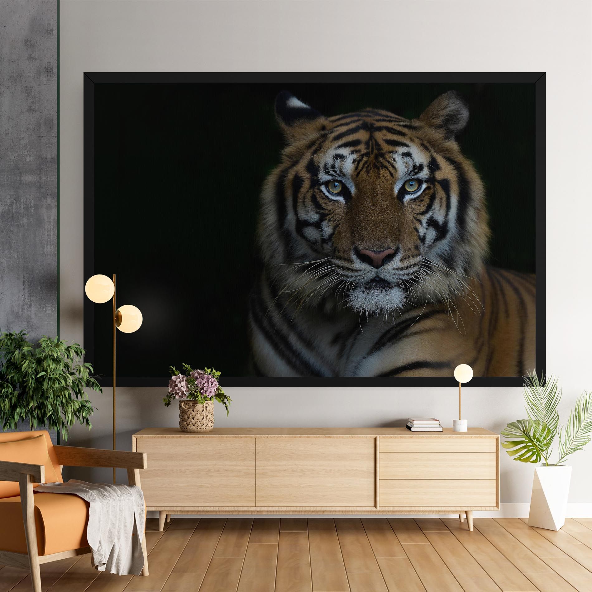 Close Up Tiger mockup 9