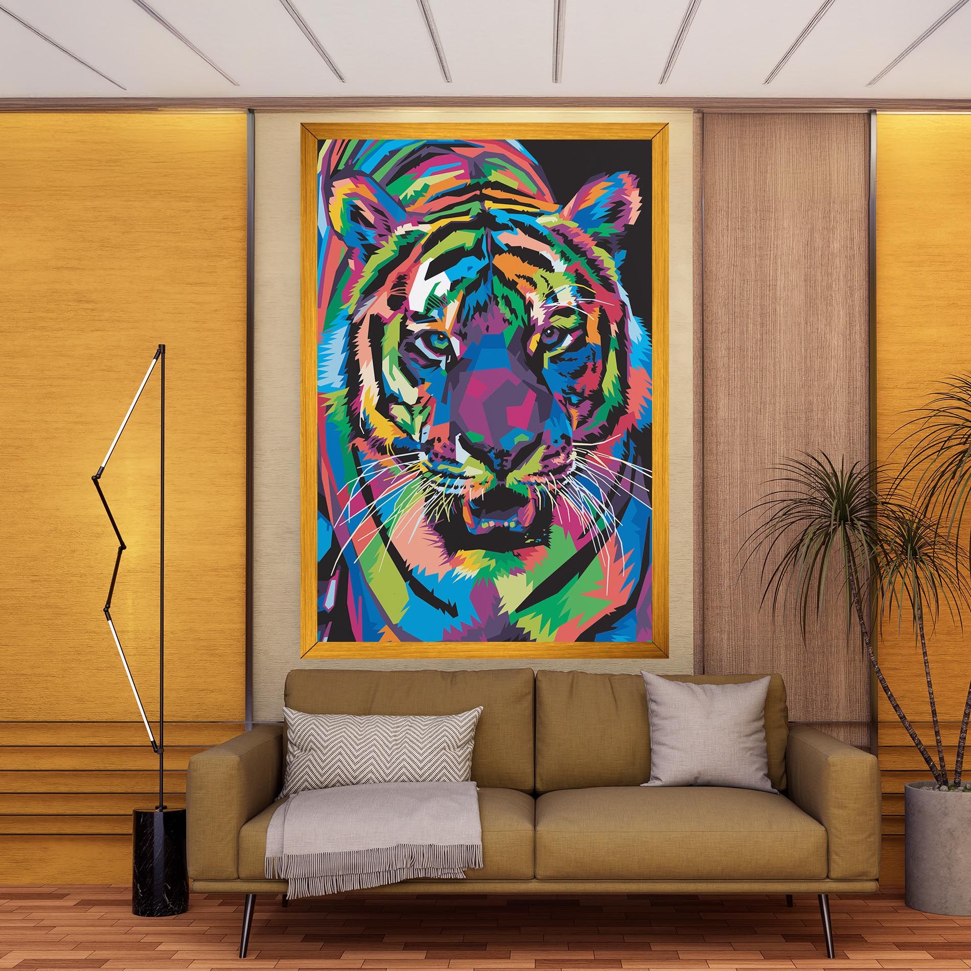 Mix Color Tiger mockup 9