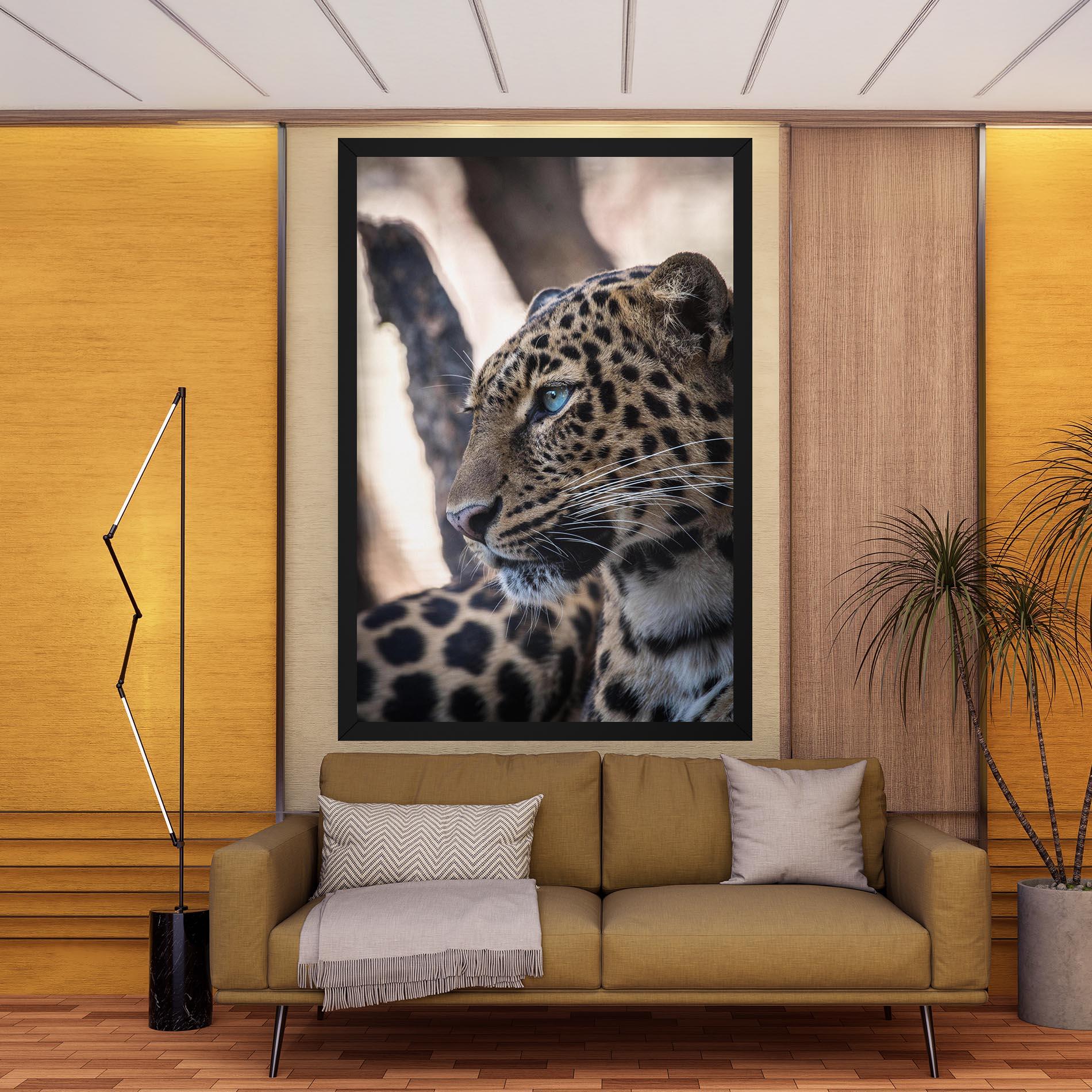 Картина на платно Blue Tiger mockup 9