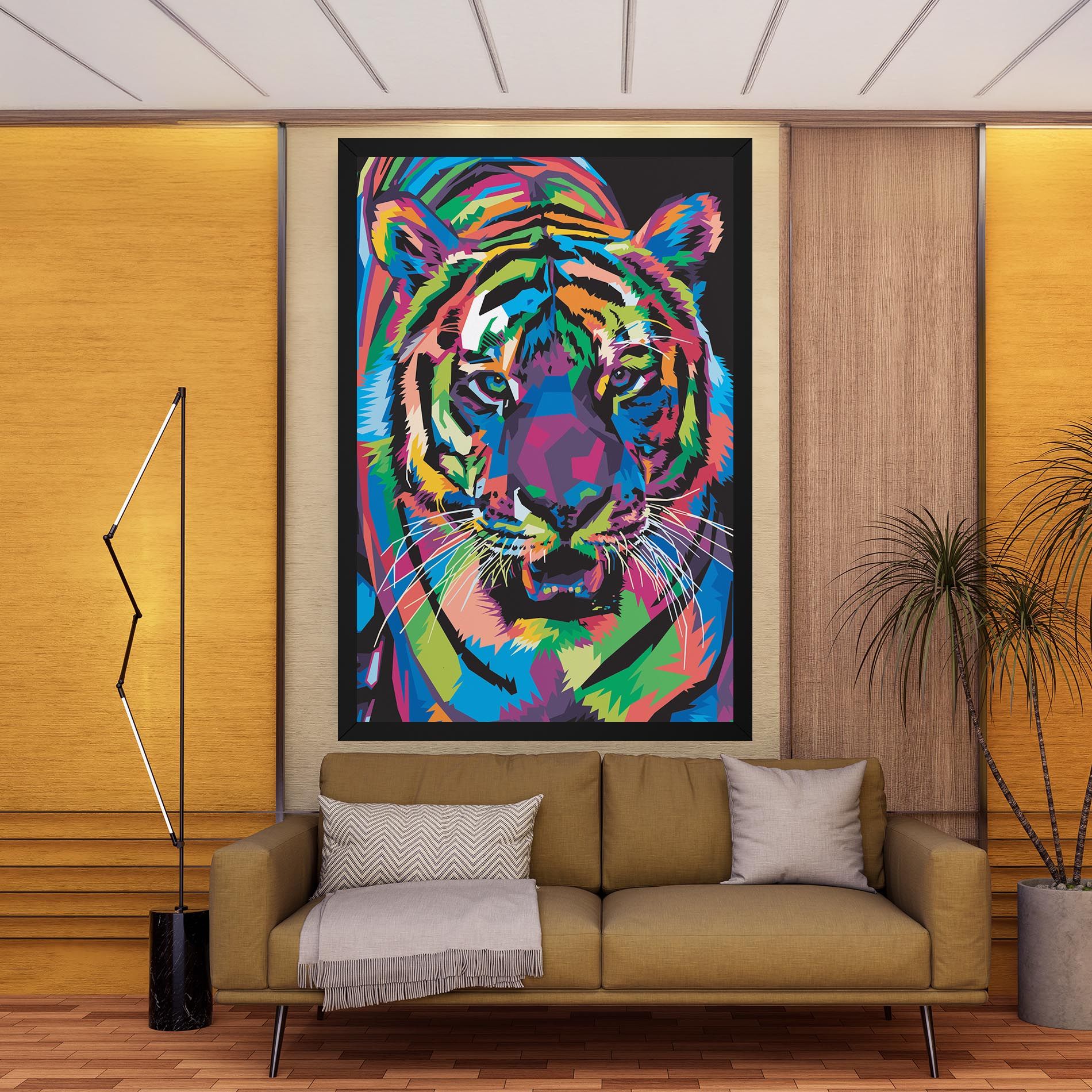 Mix Color Tiger mockup 9