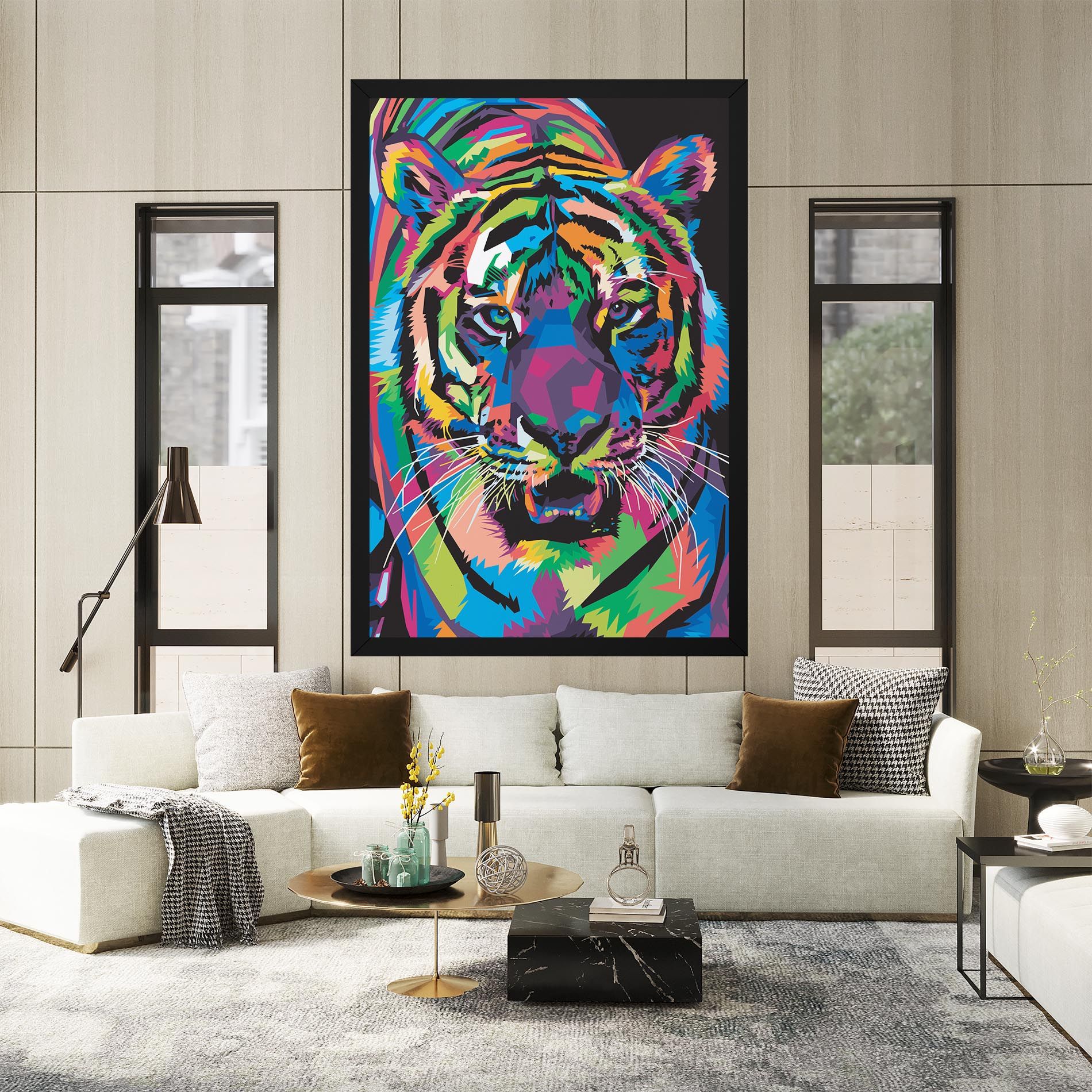 Mix Color Tiger mockup 2