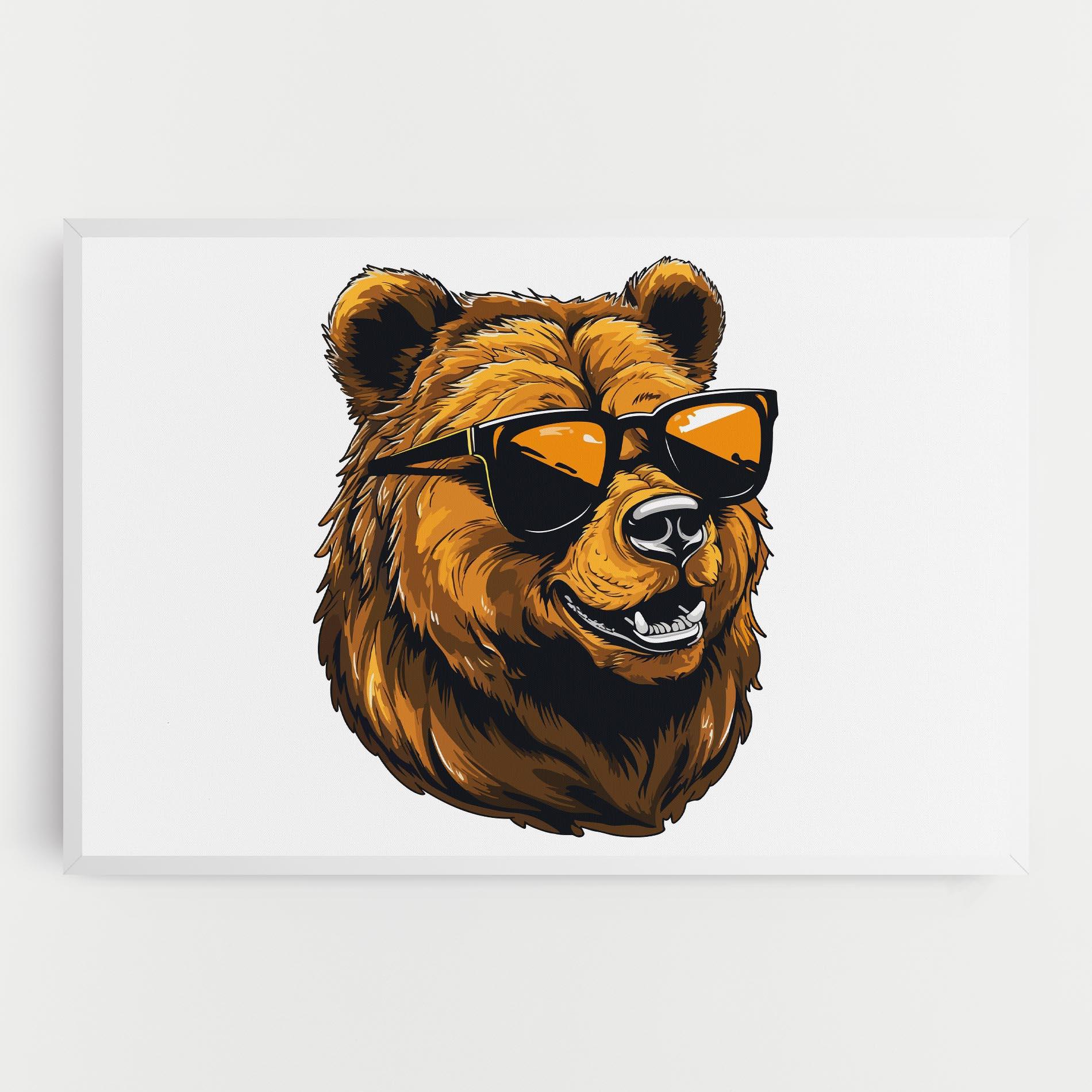 Картина на платно Cool Glasses mockup 0