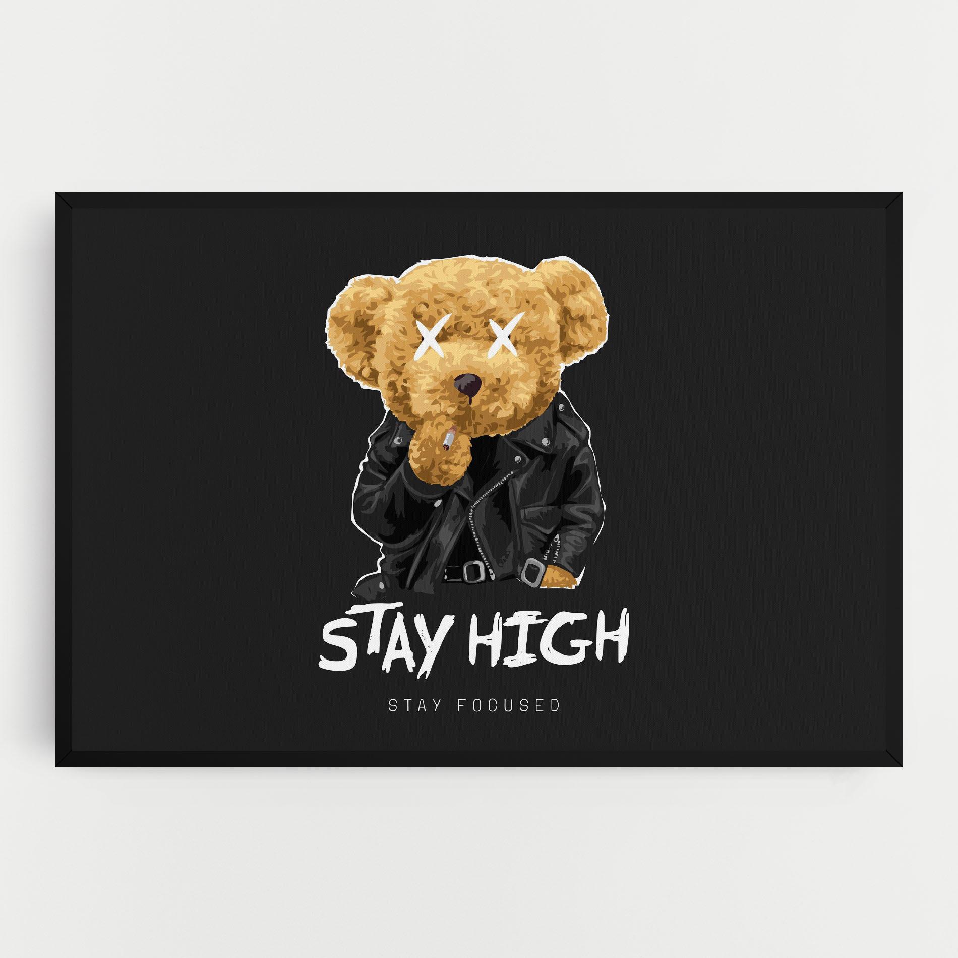 Картина на платно Stay Focused mockup 0