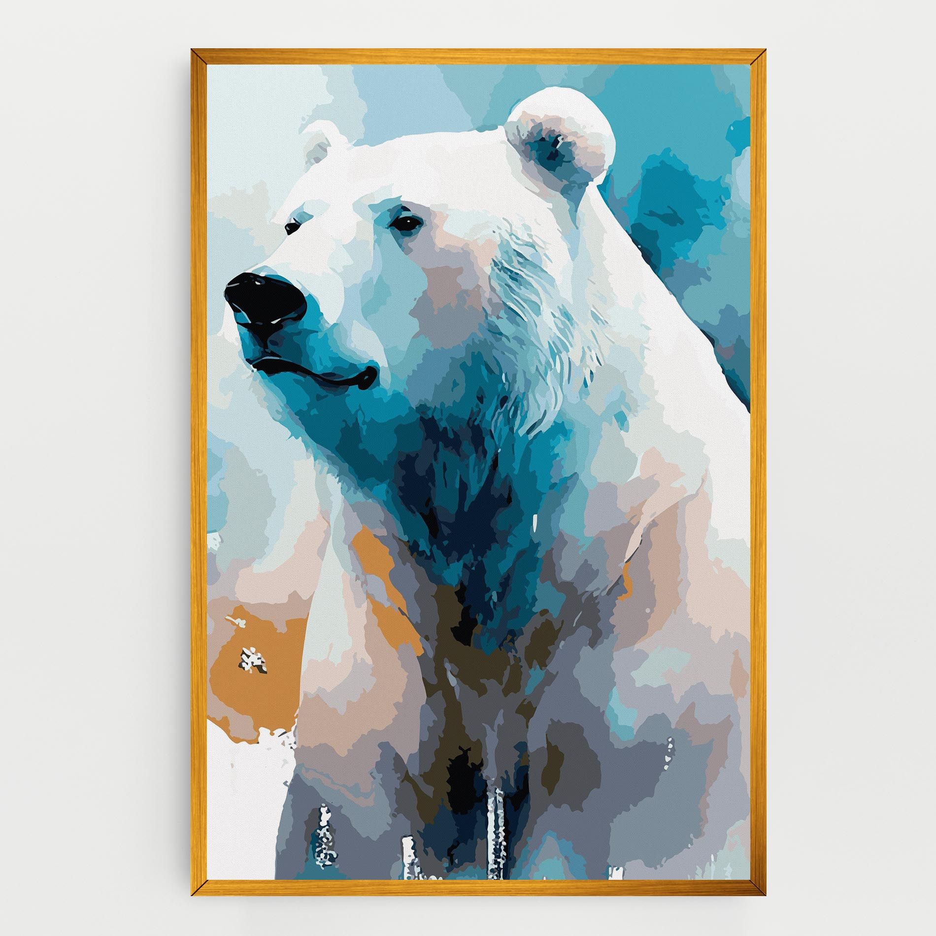 Beautiful Icebear mockup 0