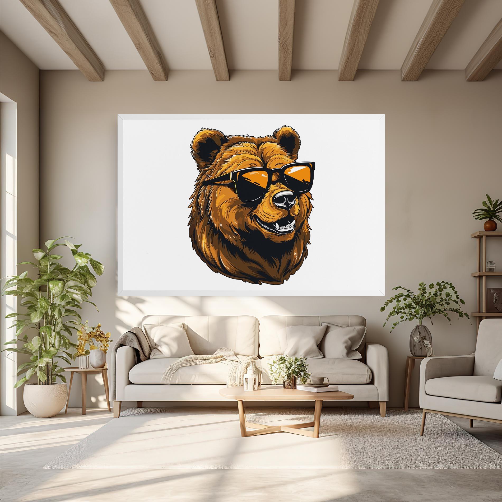 Картина на платно Cool Glasses mockup 6