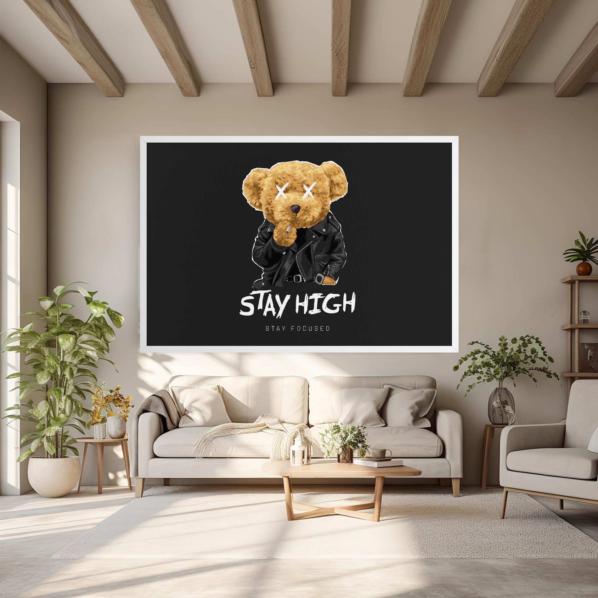 Картина на платно Stay Focused mockup 6