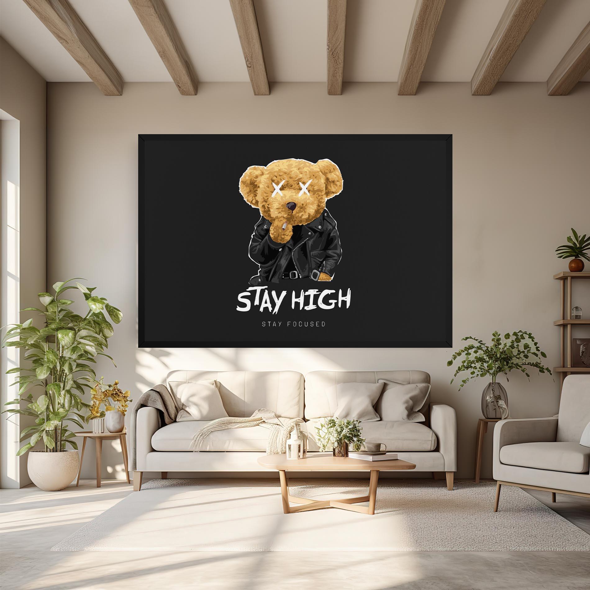 Картина на платно Stay Focused mockup 6