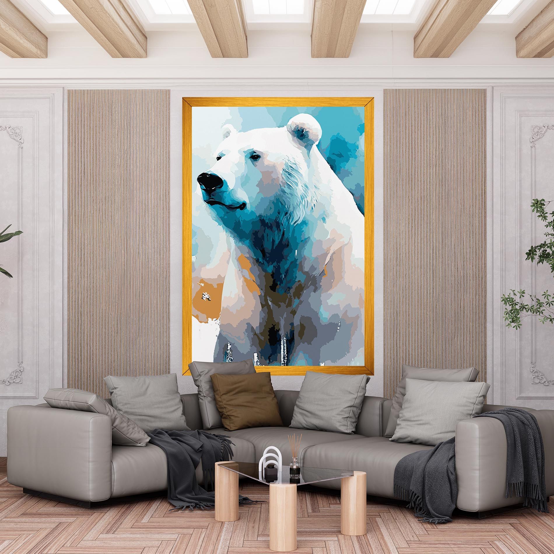 Beautiful Icebear mockup 6