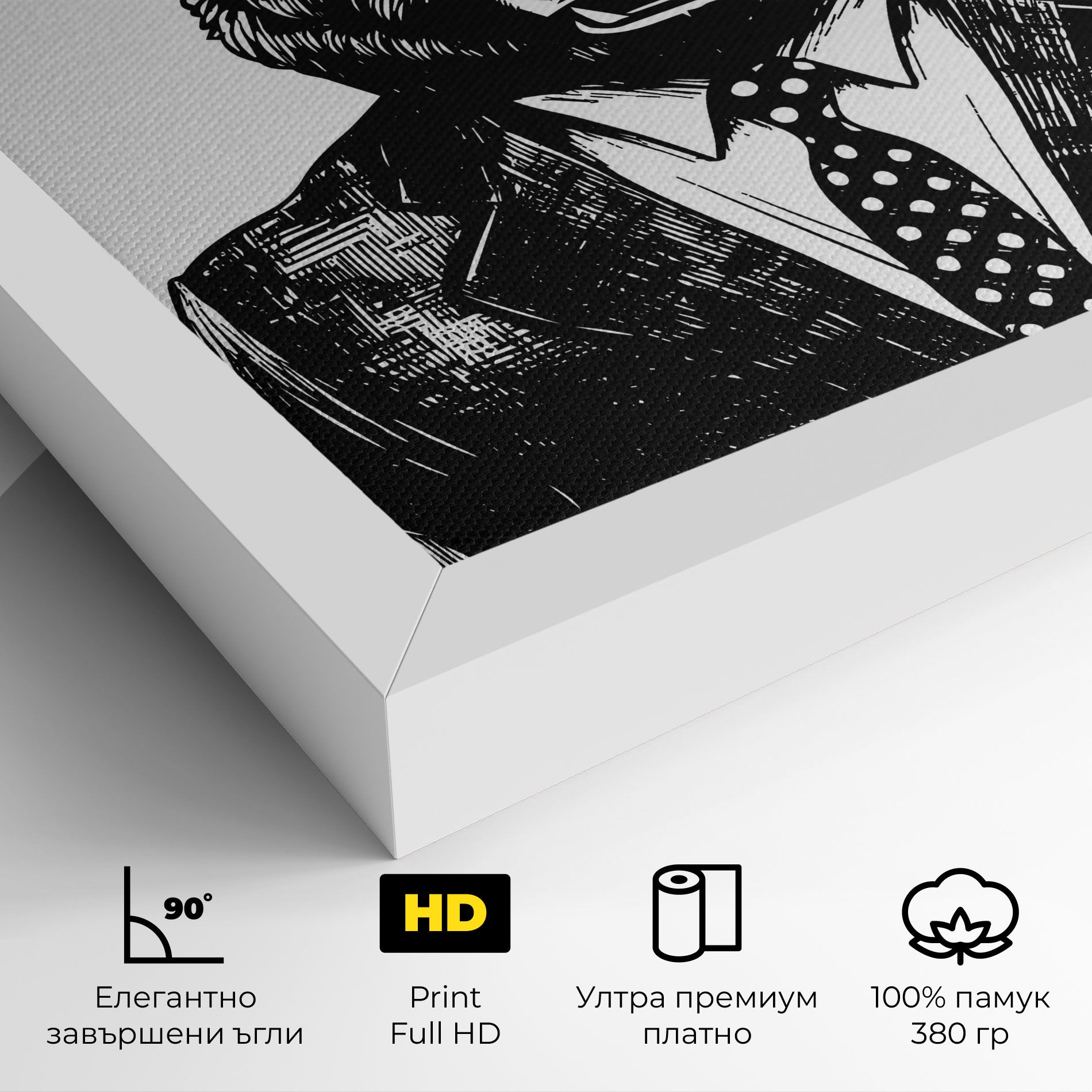 Bear In Suit mockup 4