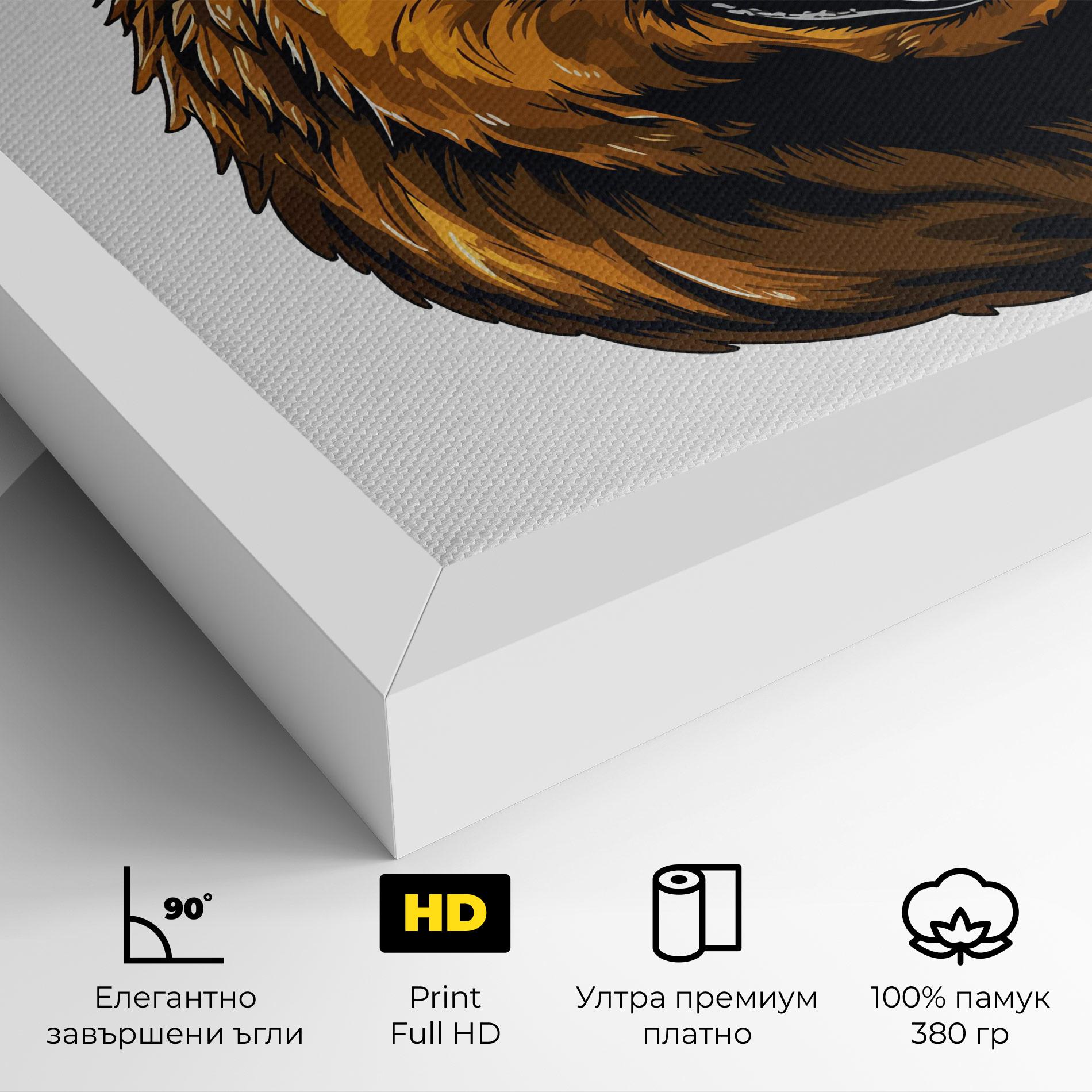 Картина на платно Cool Glasses mockup 4