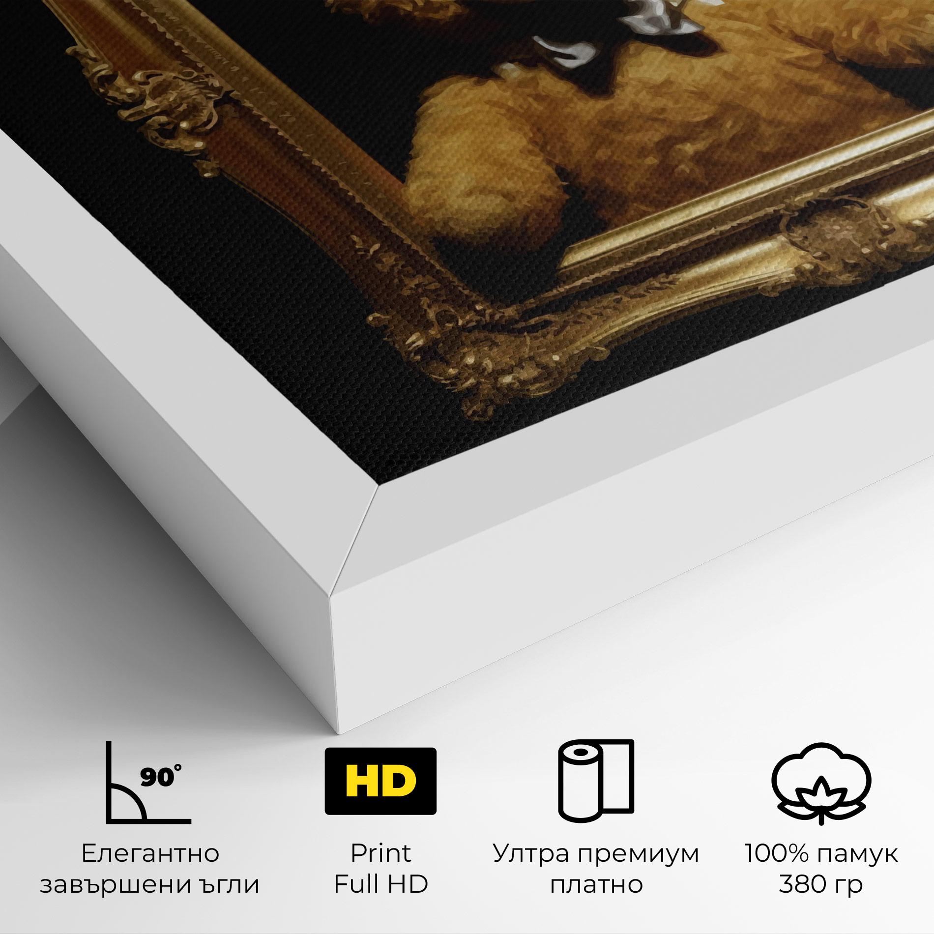 Картина на платно Frame Bear mockup 4