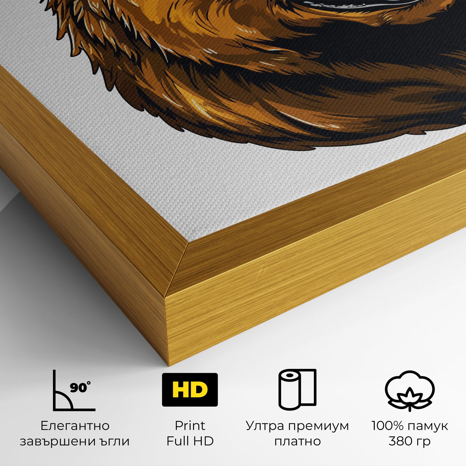 Картина на платно Cool Glasses mockup 4