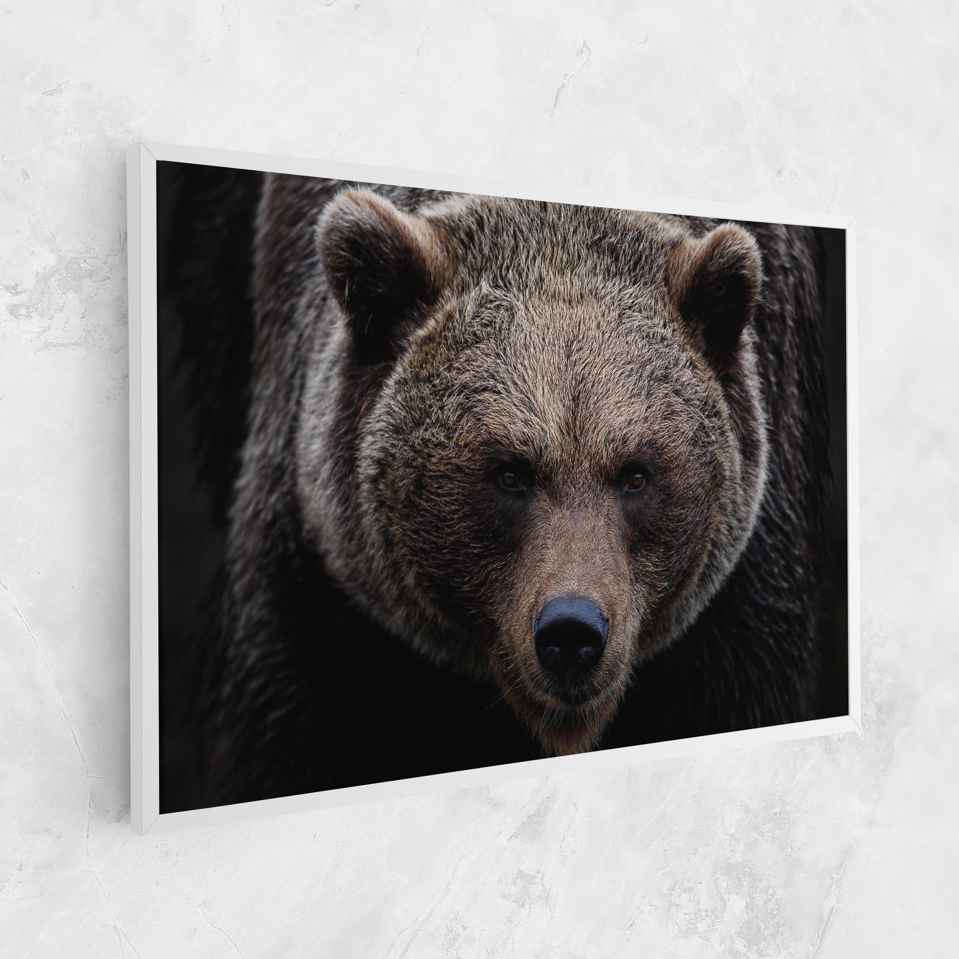 Картина на платно Brown Bear mockup 1