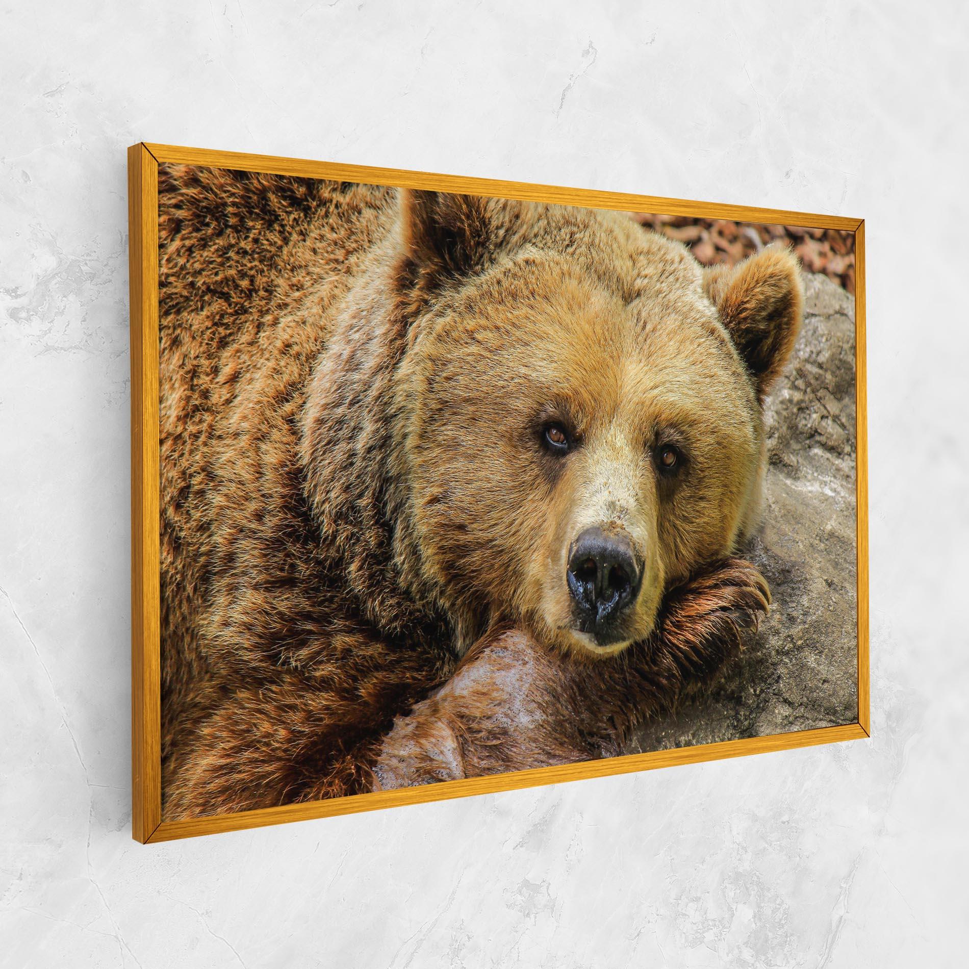 Картина на платно Bear mockup 1