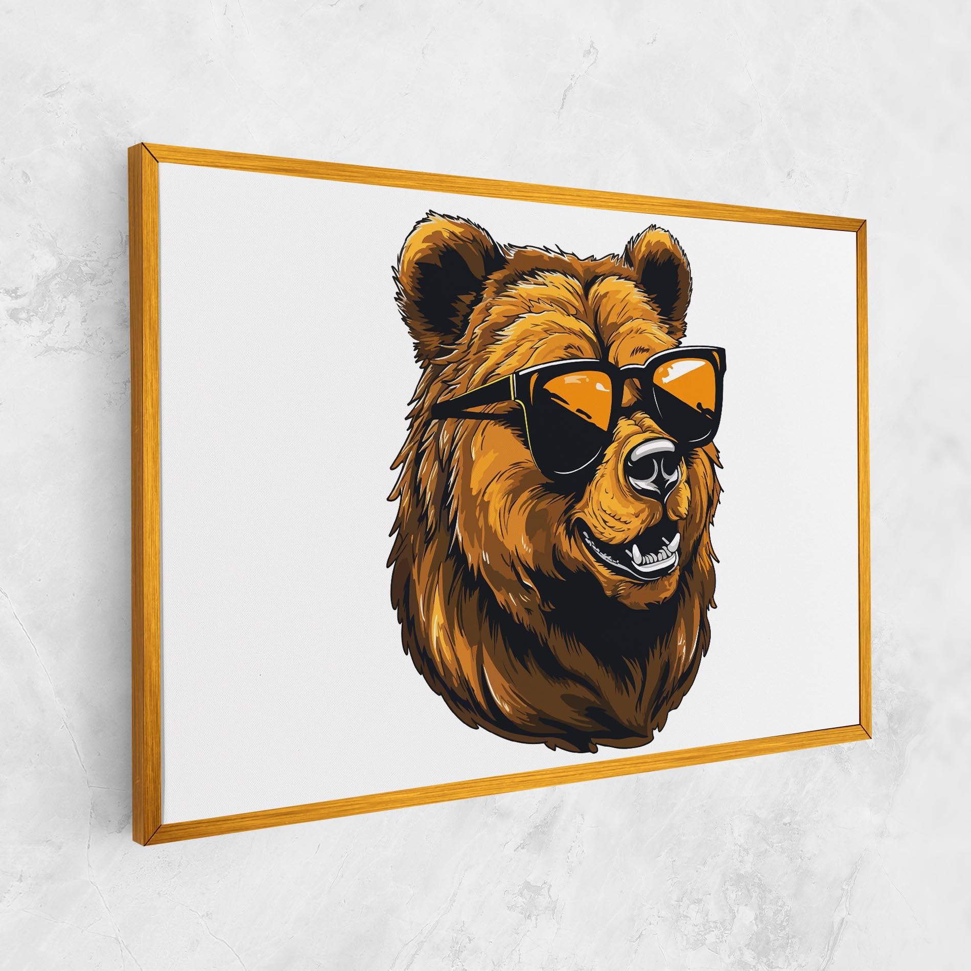 Картина на платно Cool Glasses mockup 1