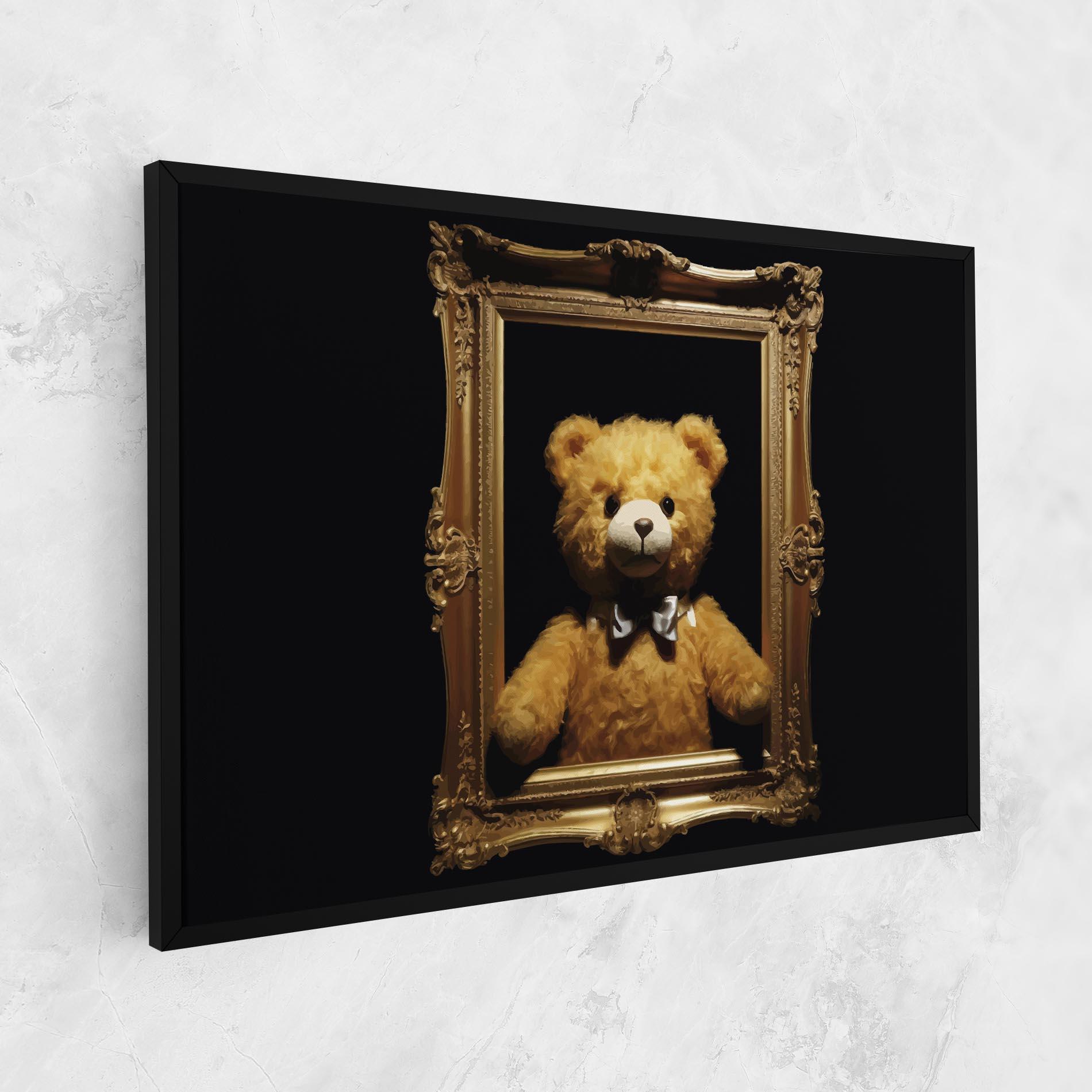 Картина на платно Frame Bear mockup 1