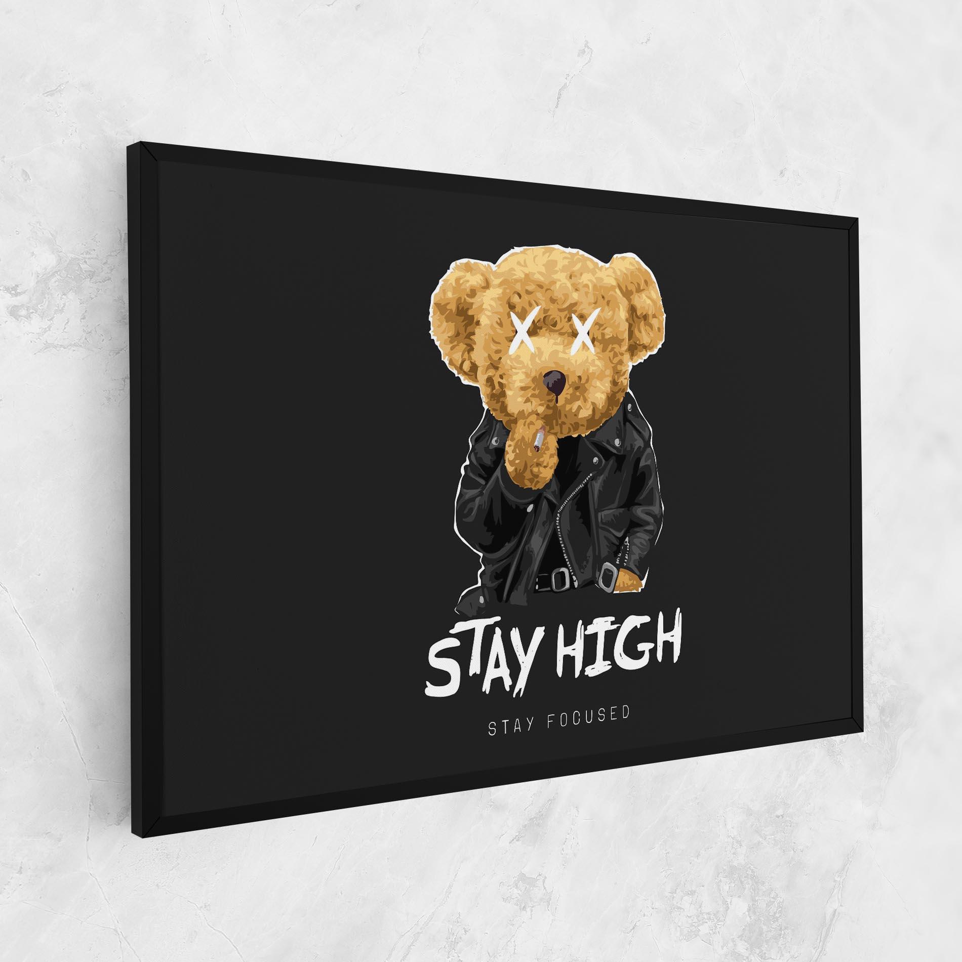 Картина на платно Stay Focused mockup 1