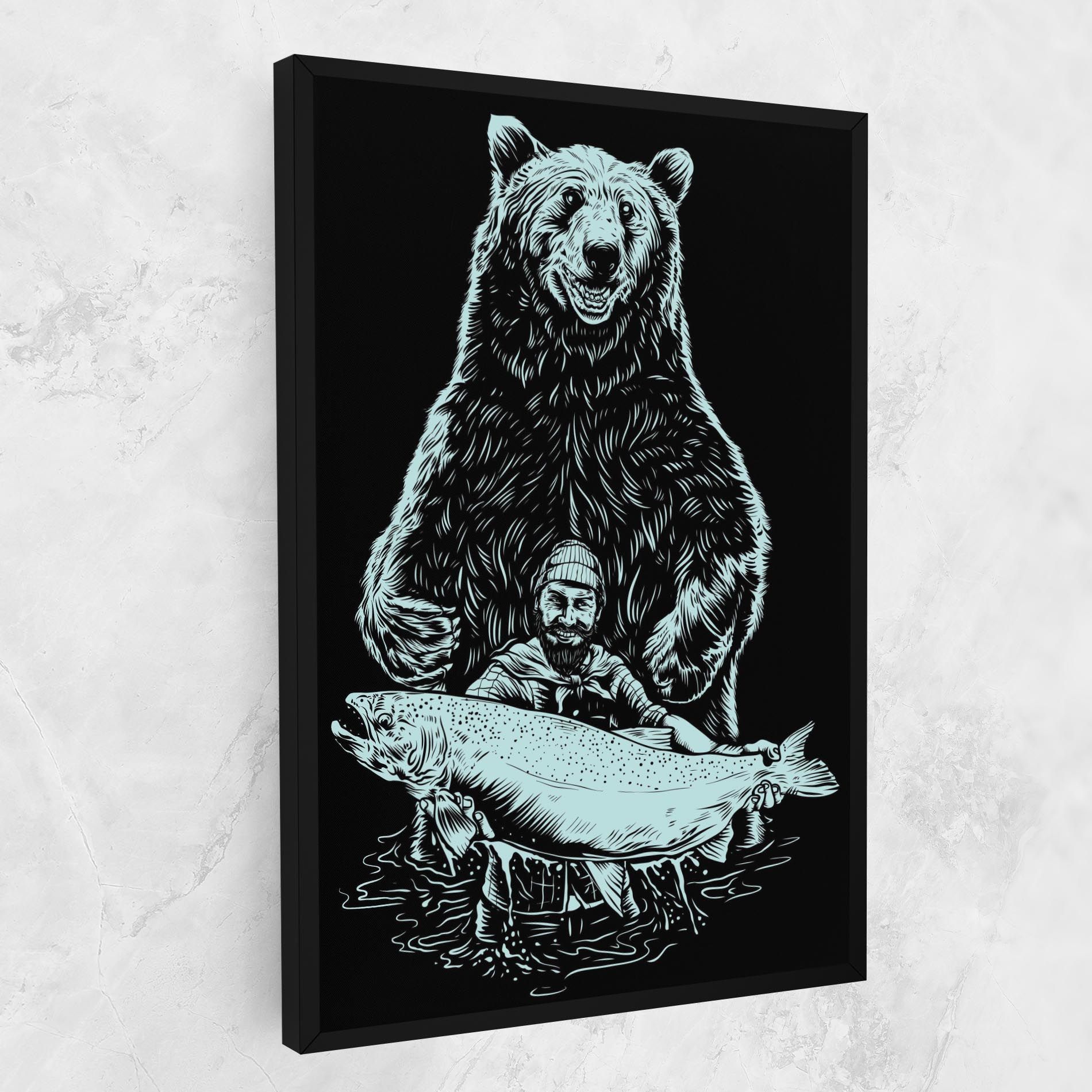 Fishing Bear mockup 1