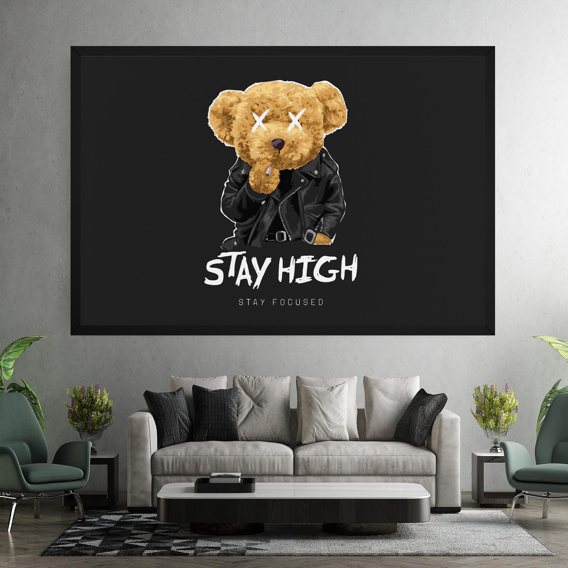 Картина на платно Stay Focused mockup 7