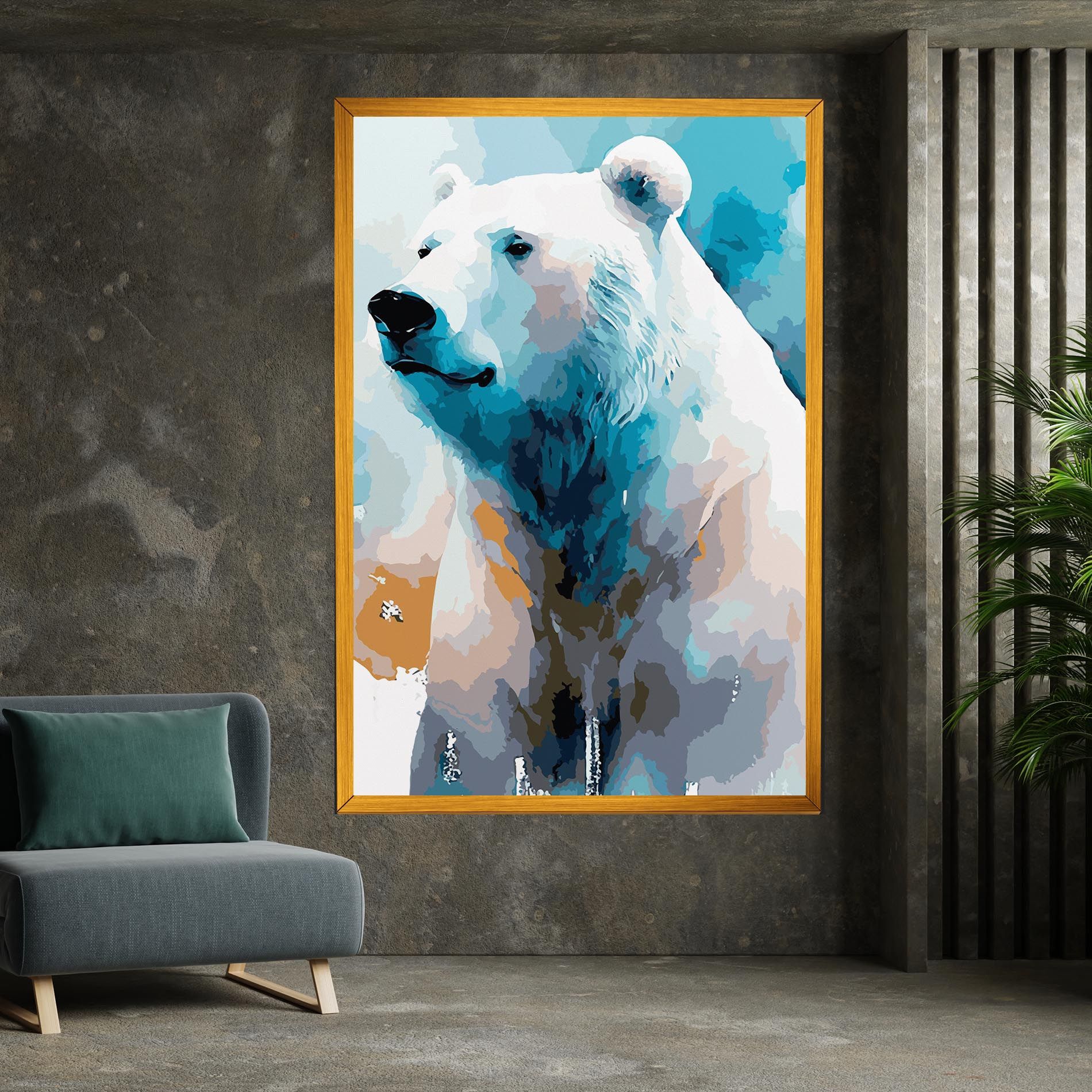 Beautiful Icebear mockup 7