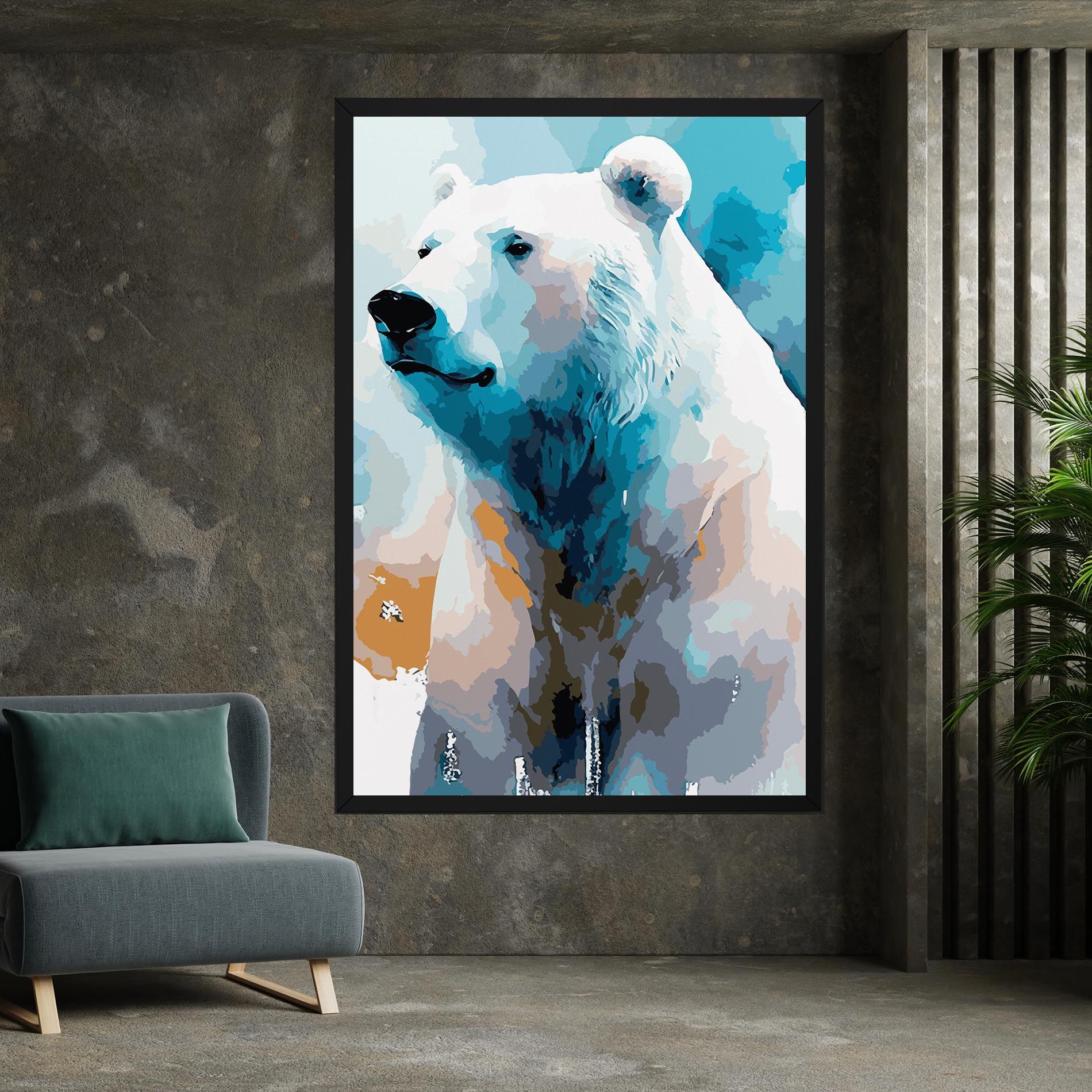 Beautiful Icebear mockup 7