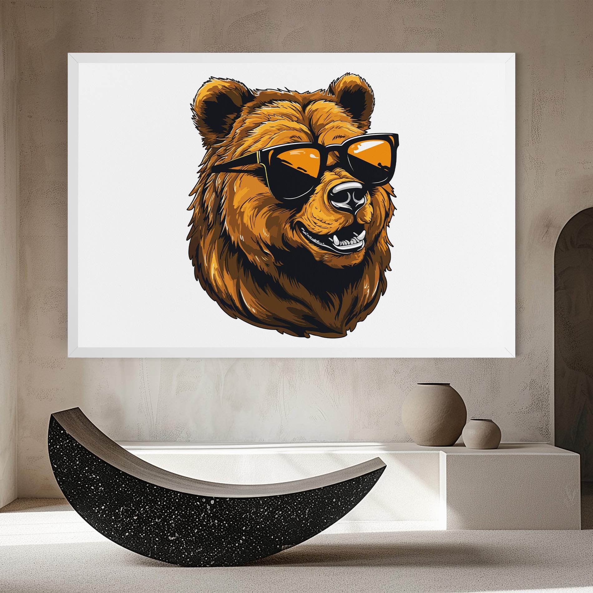 Картина на платно Cool Glasses mockup 8