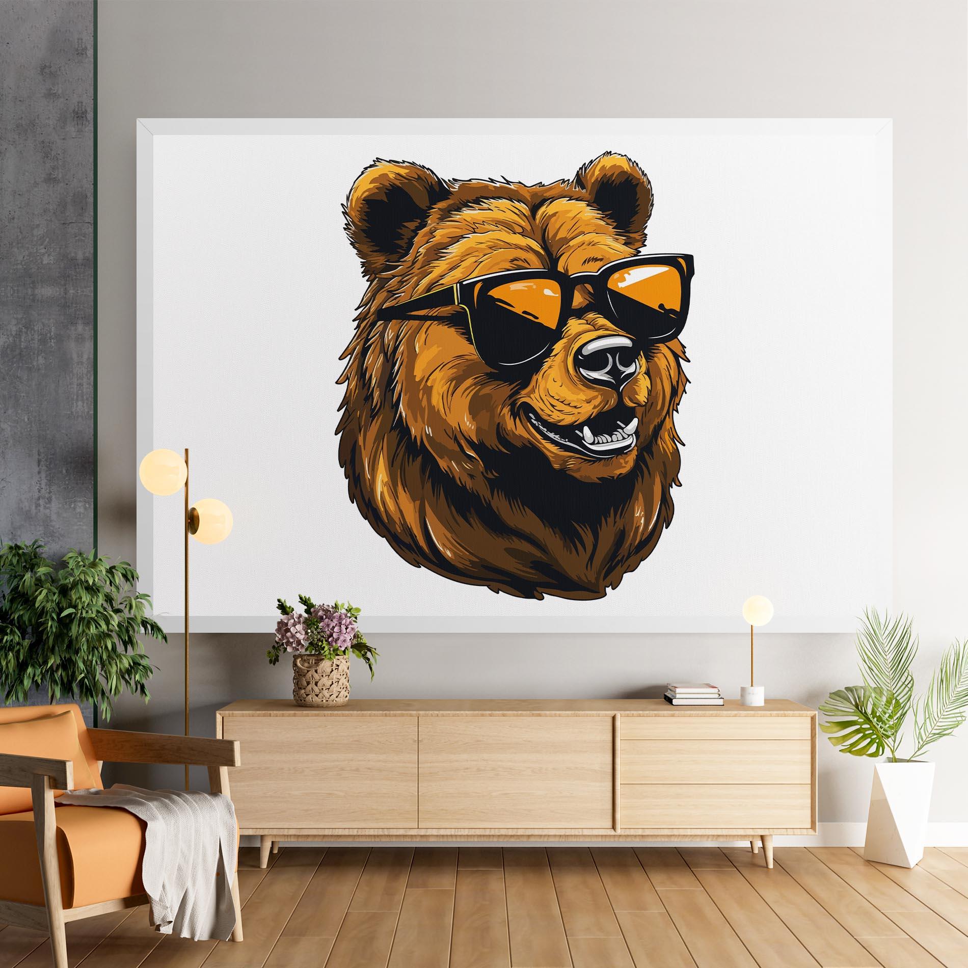 Картина на платно Cool Glasses mockup 9