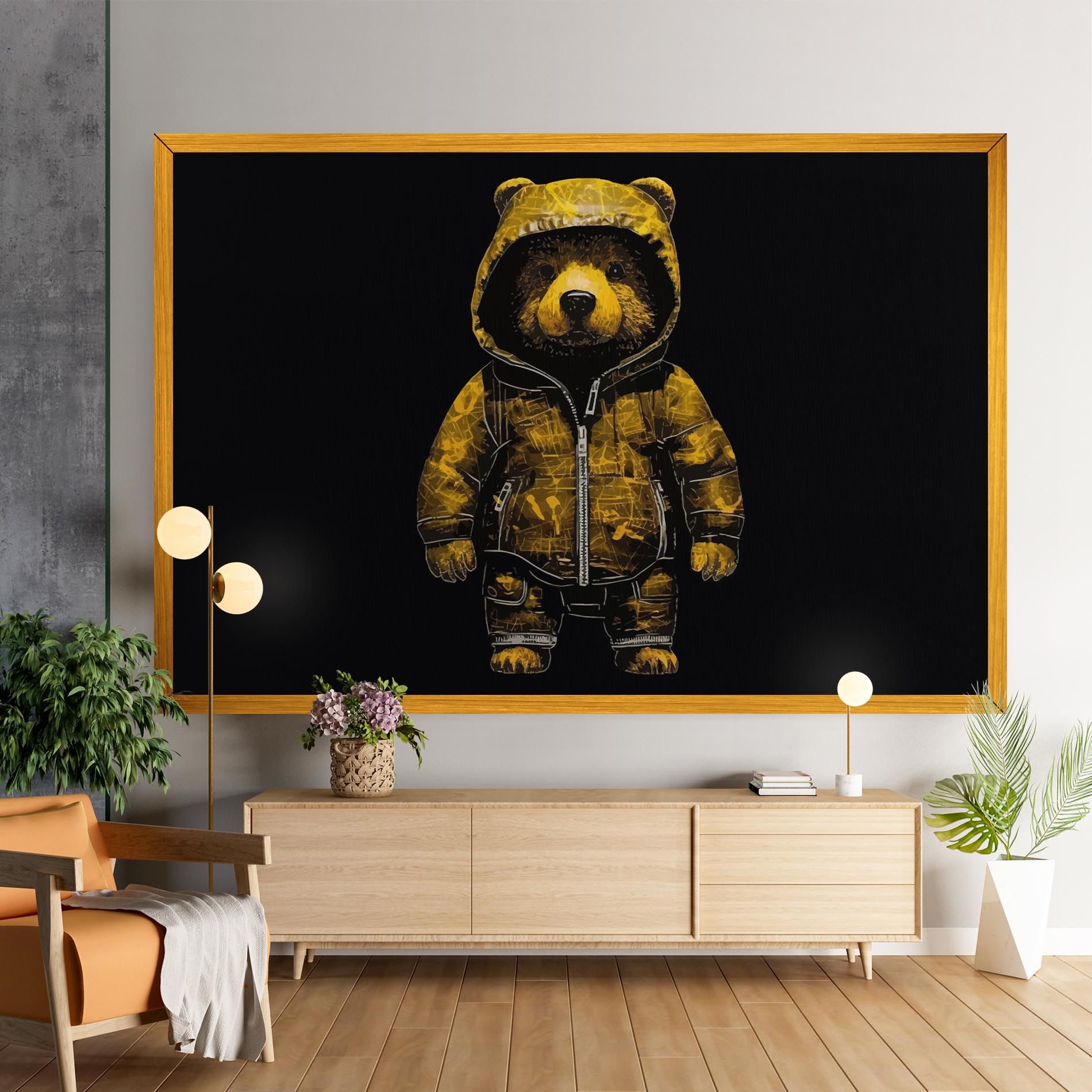 Yellow Bear mockup 9