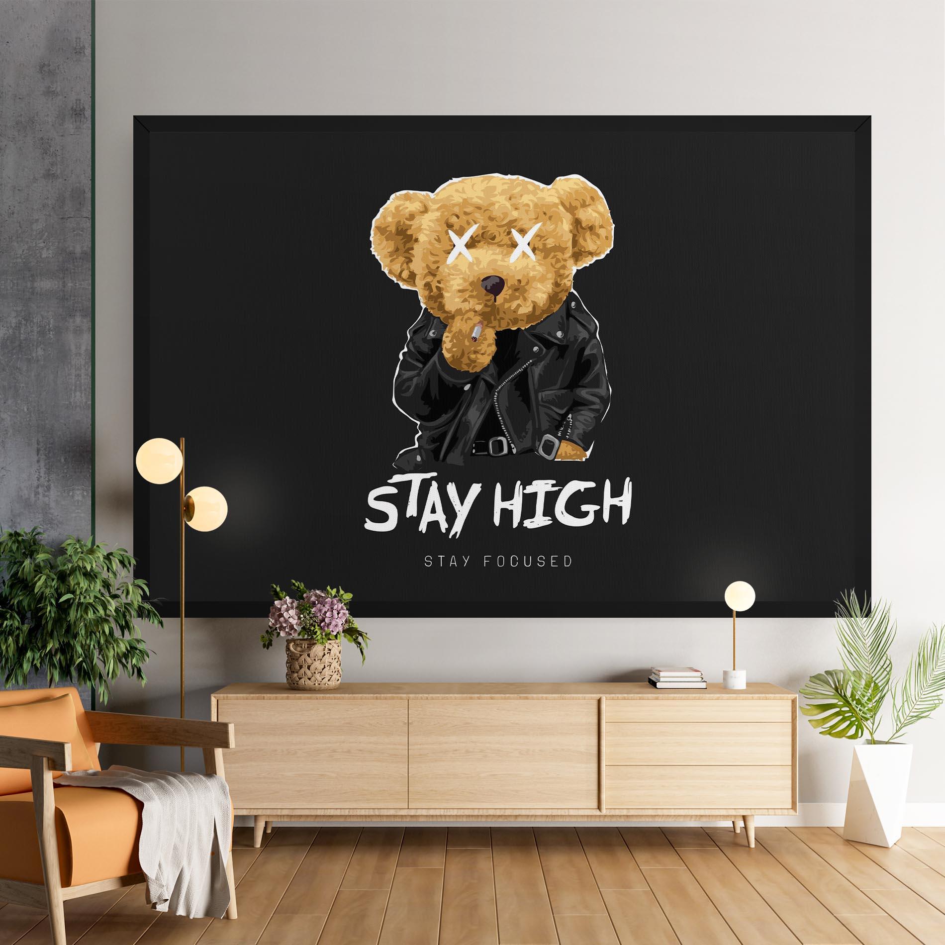 Картина на платно Stay Focused mockup 9