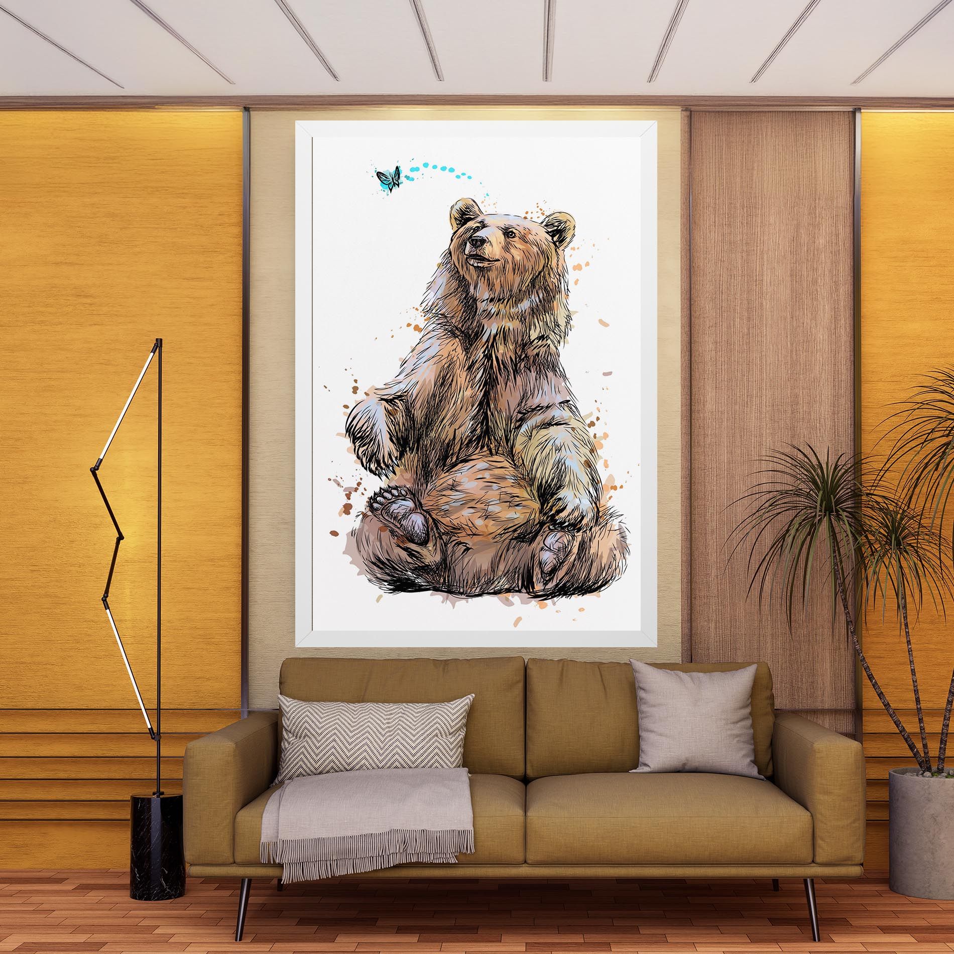 Butterfly Bear mockup 9