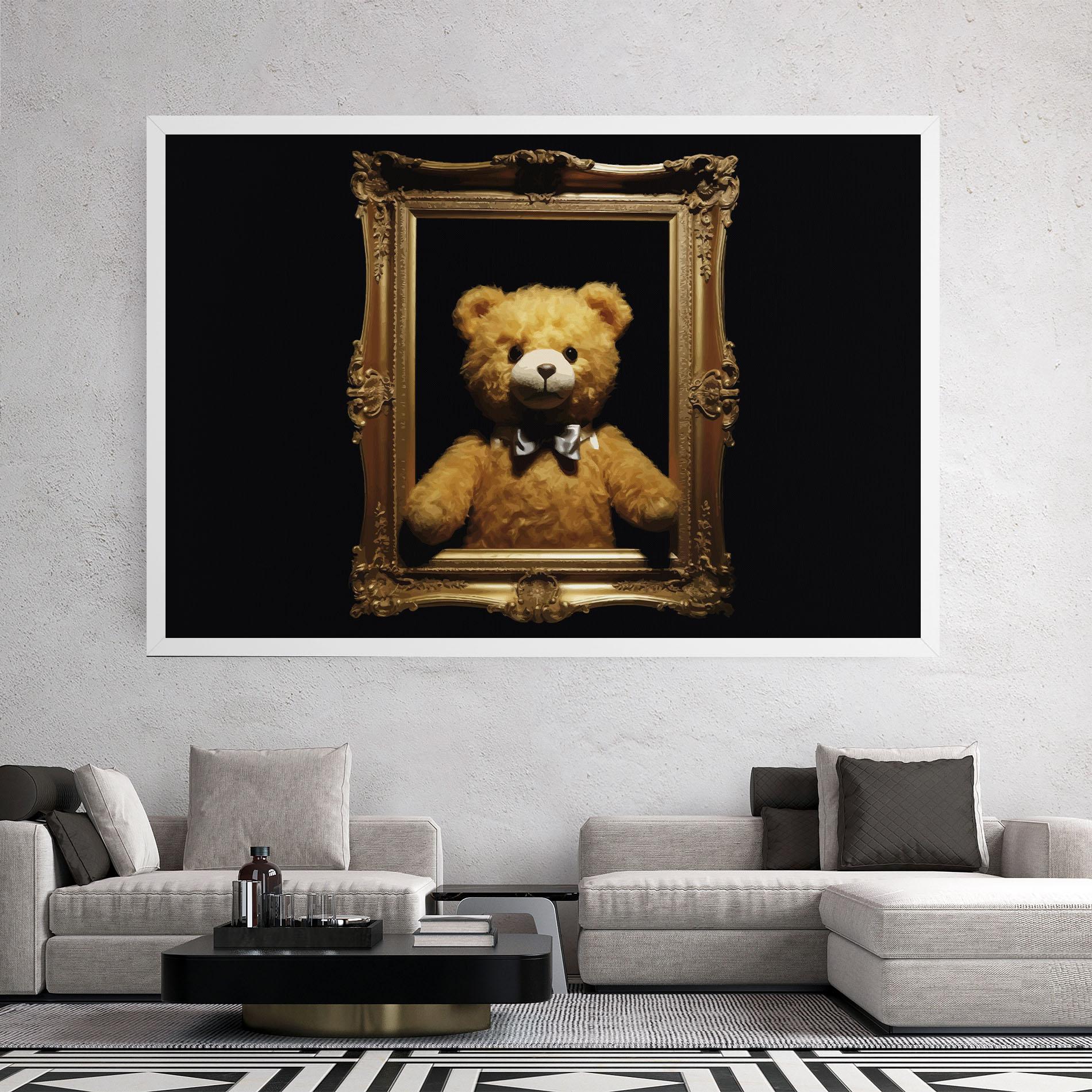 Картина на платно Frame Bear mockup 2