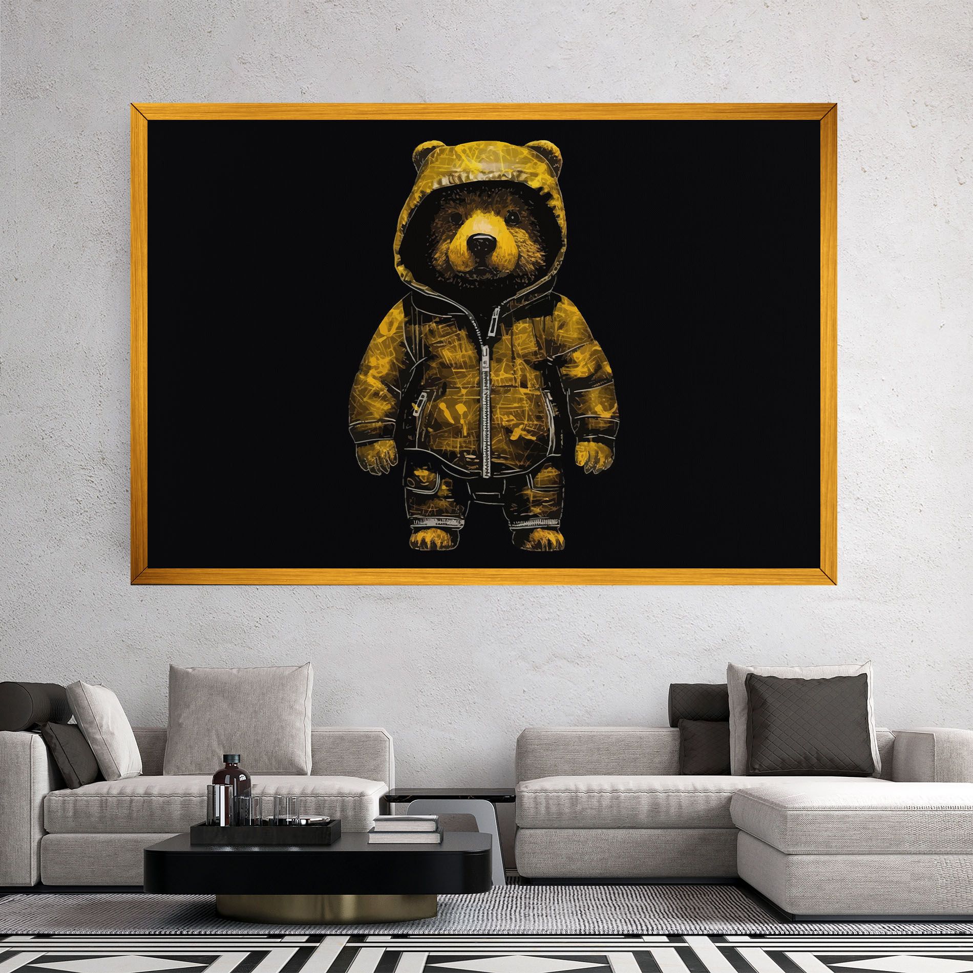 Yellow Bear mockup 2