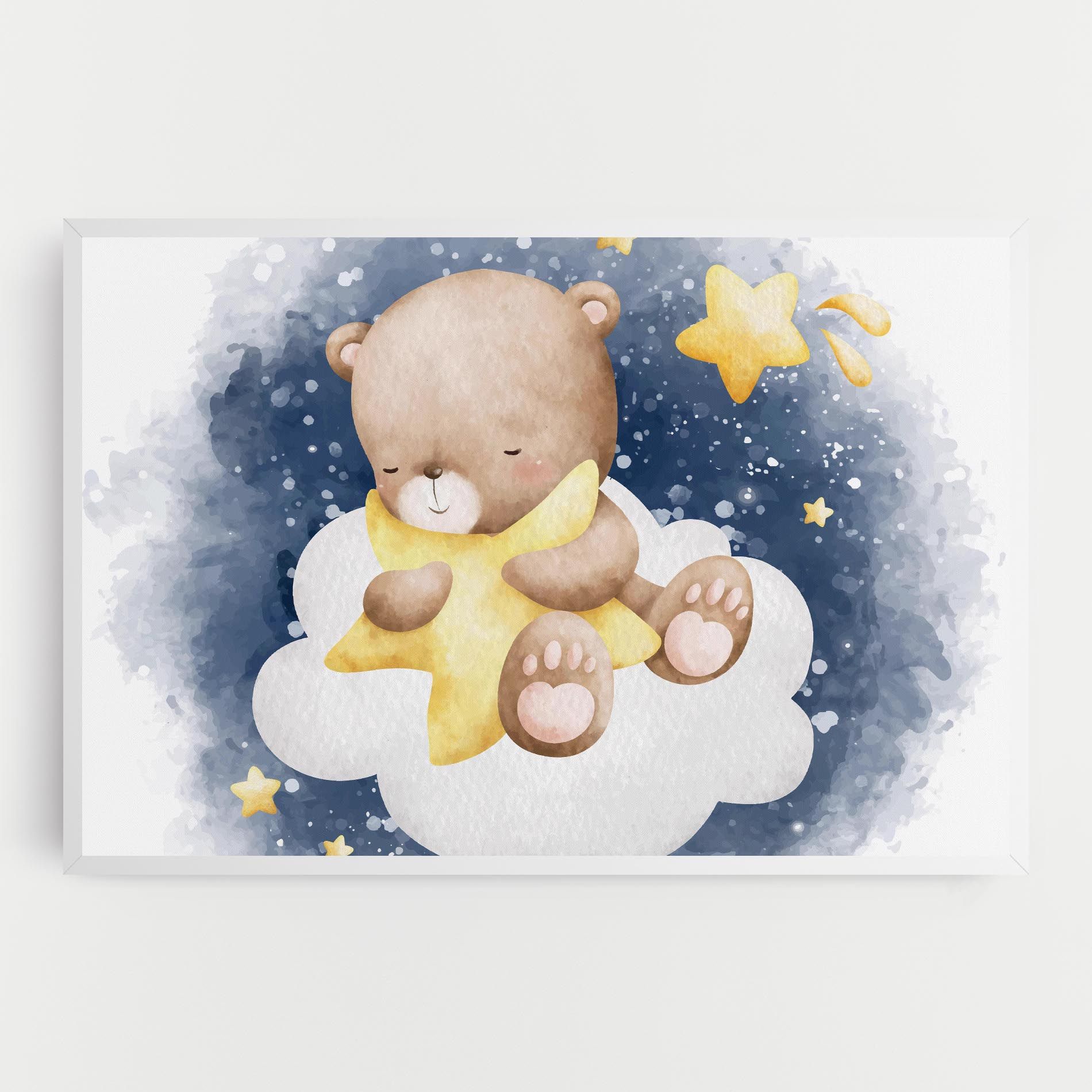 Bear Cloud Star mockup 0