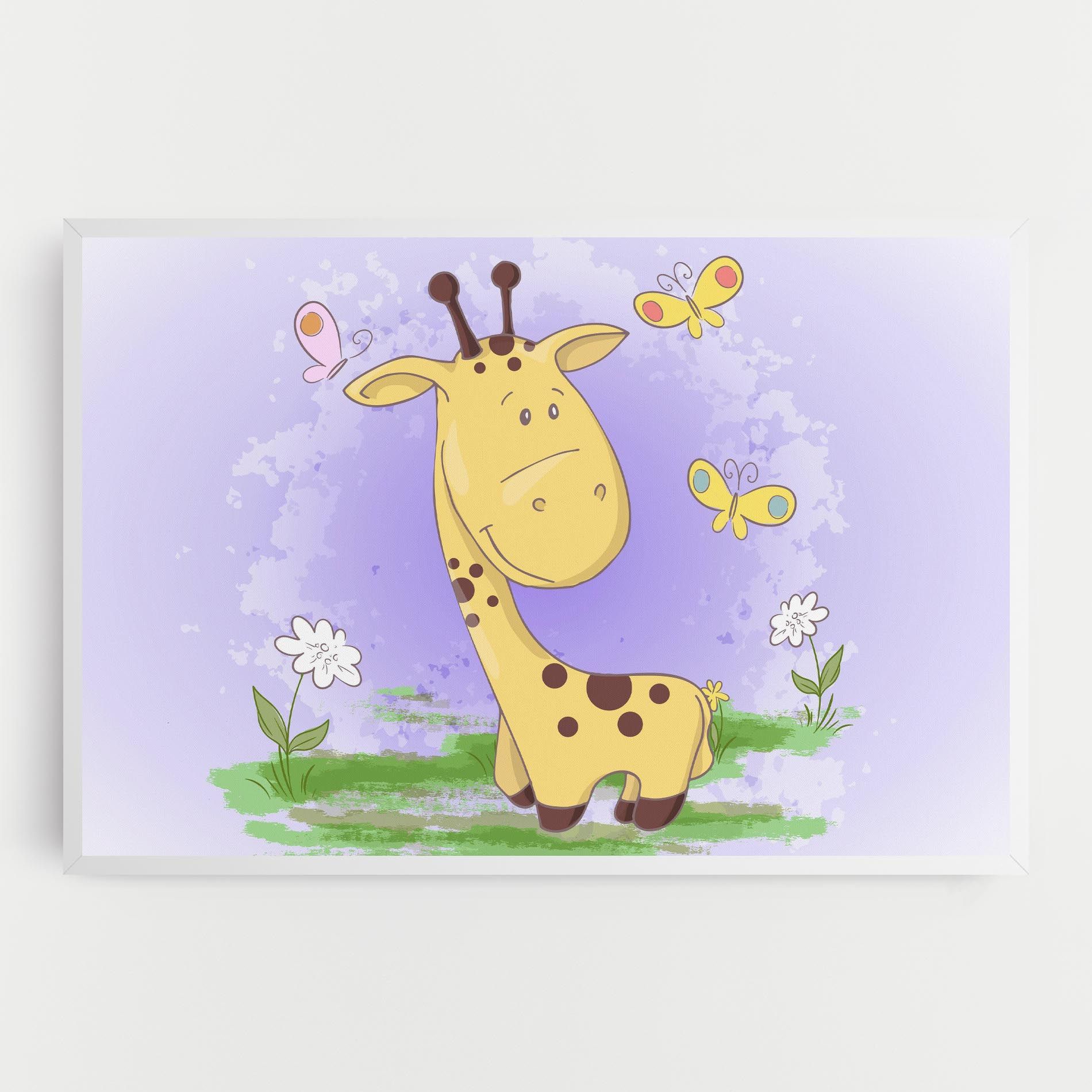 Cute Giraffe mockup 0