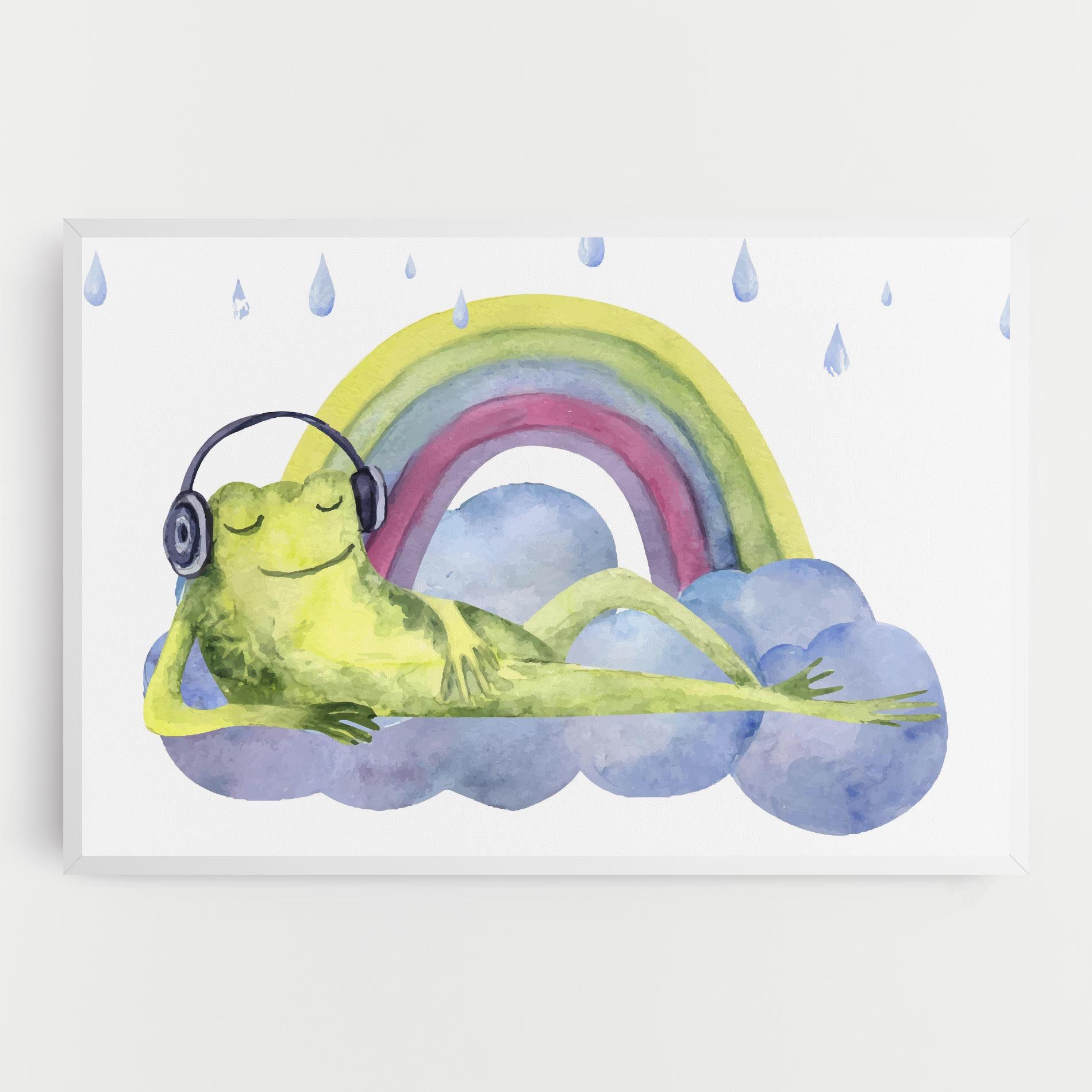Rainbow Frog mockup 0