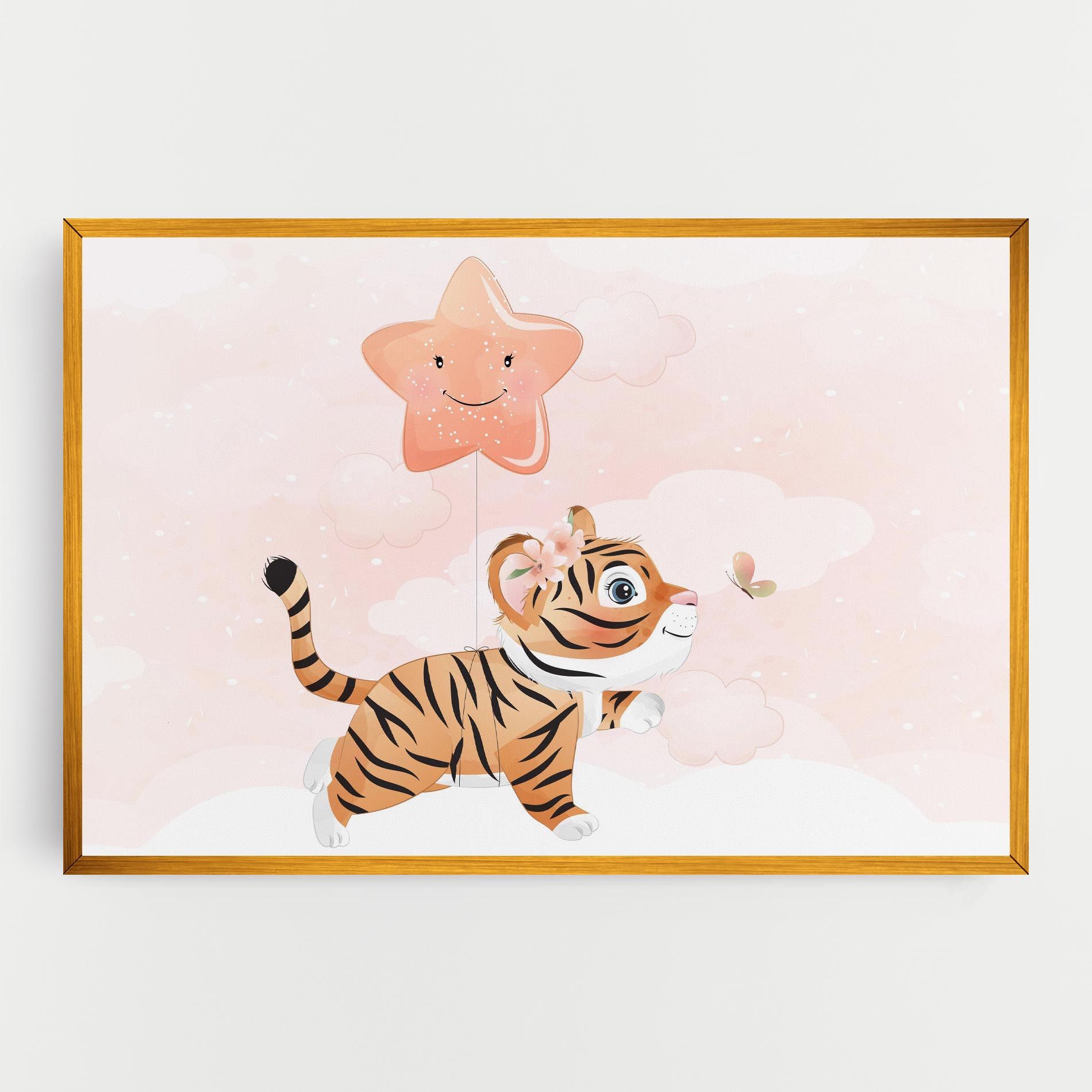 Baby Tiger Art mockup 0