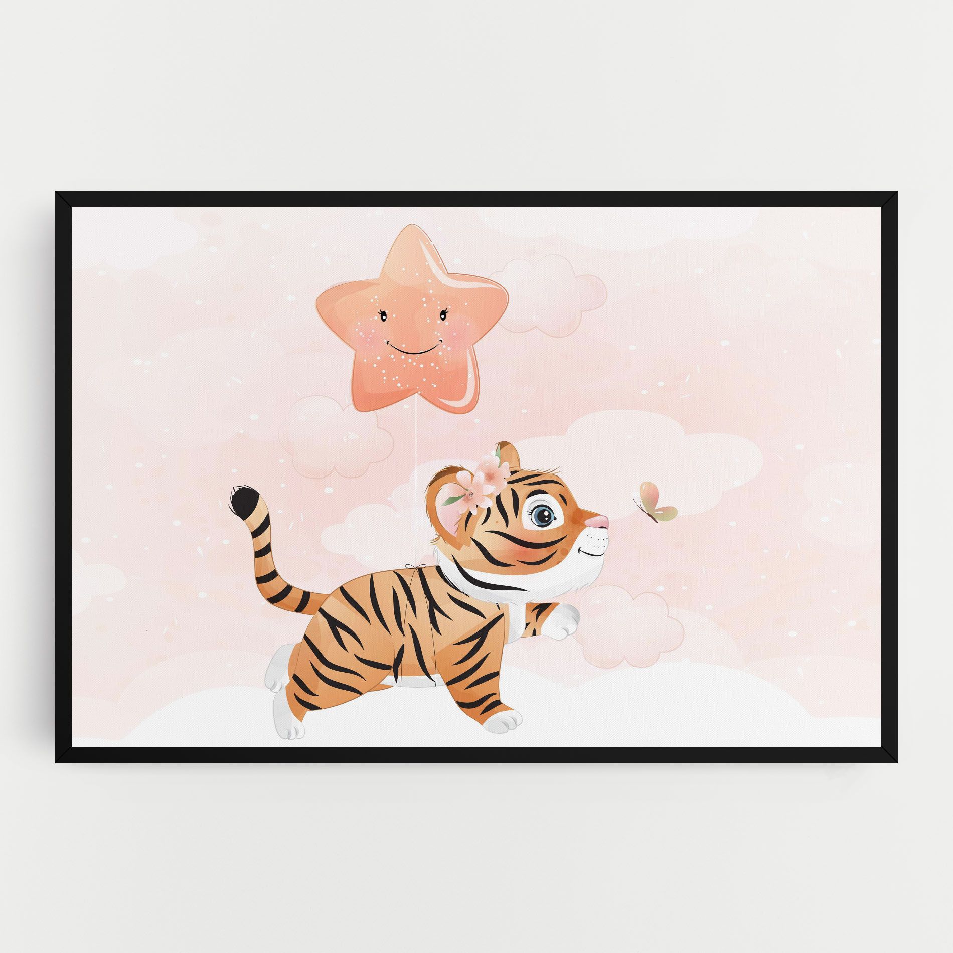 Baby Tiger Art mockup 0