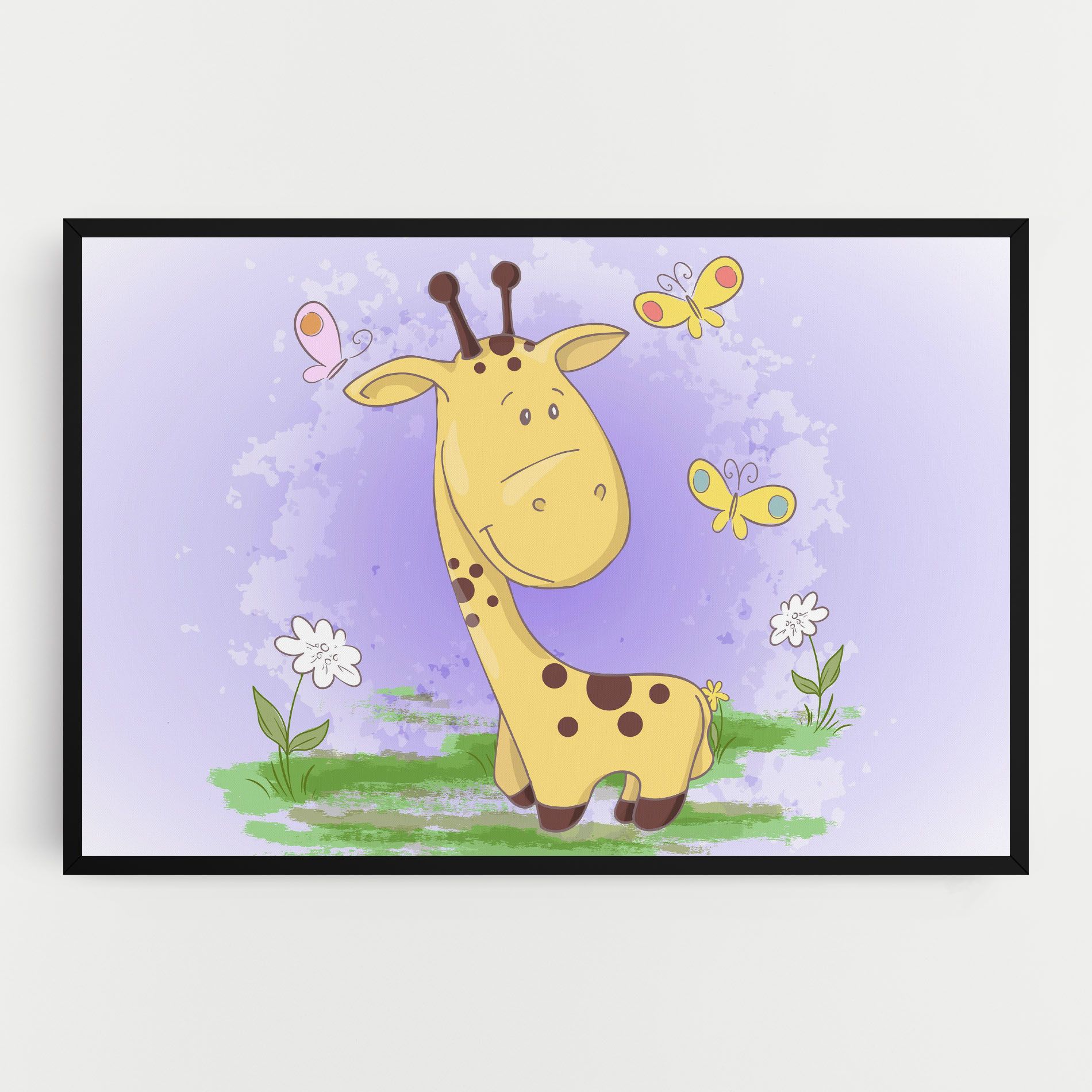 Cute Giraffe mockup 0