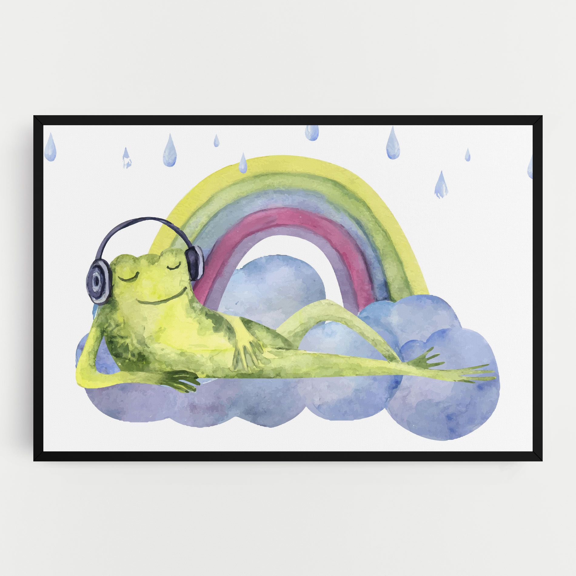 Rainbow Frog mockup 0
