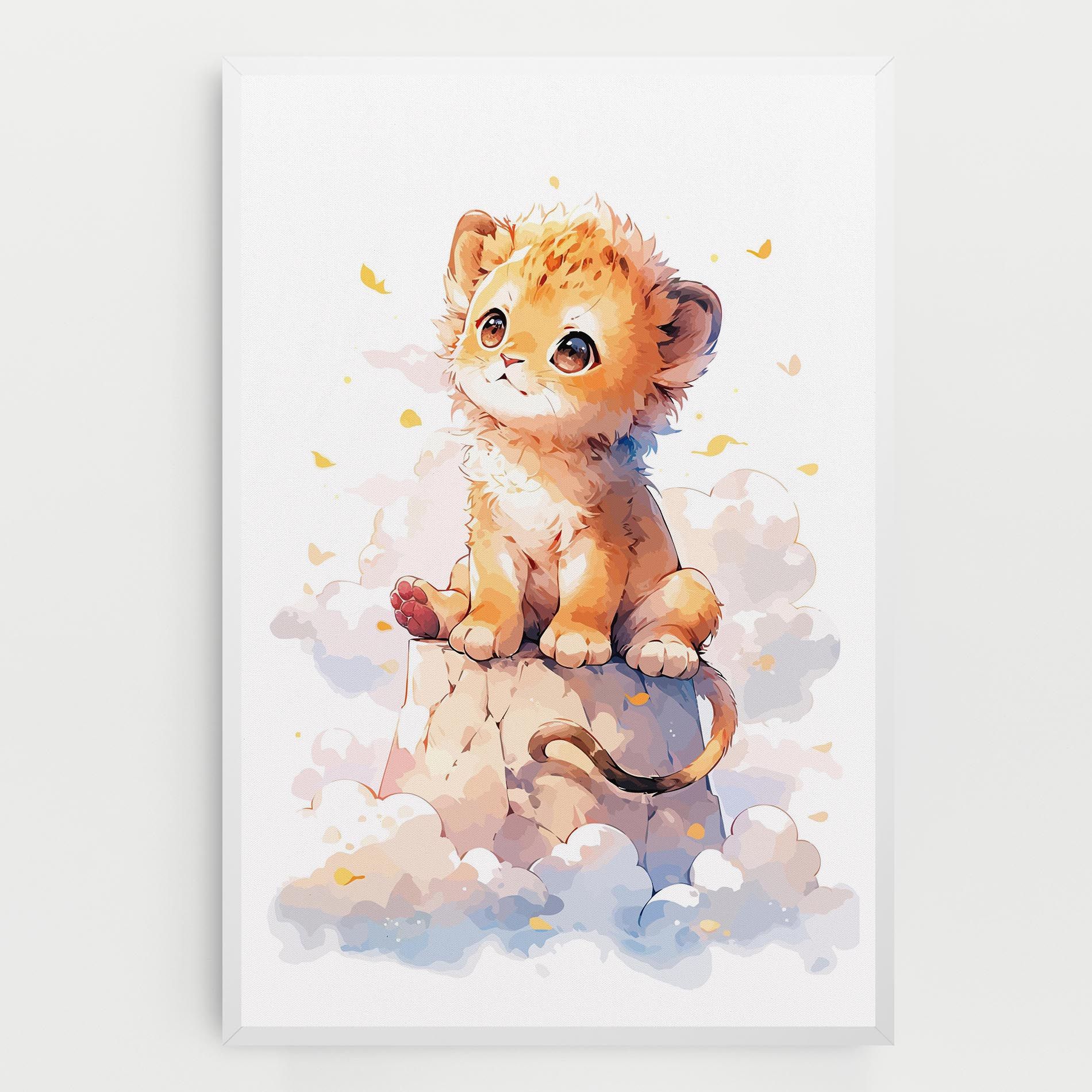 Cute Cloud Lion mockup 0
