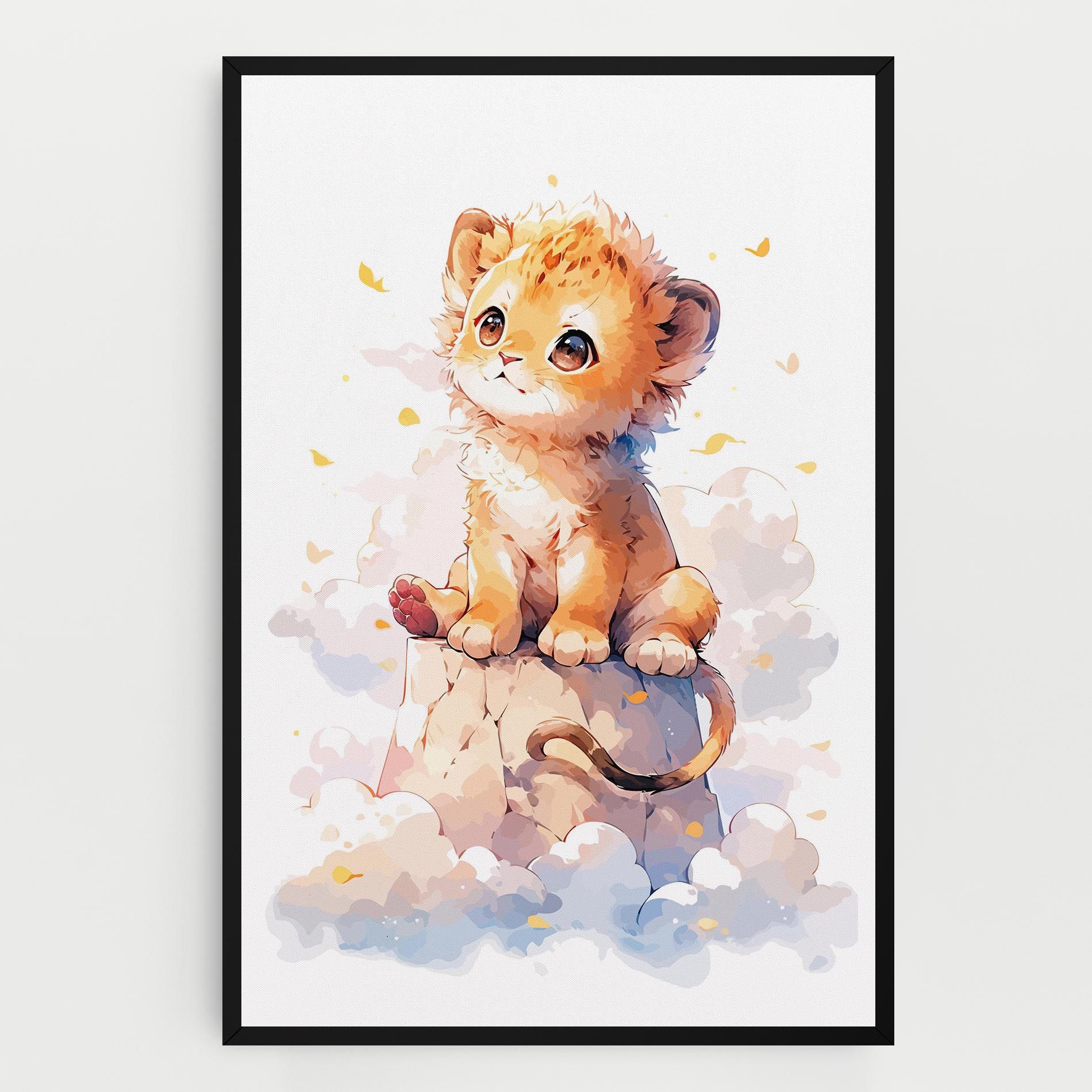 Cute Cloud Lion mockup 0