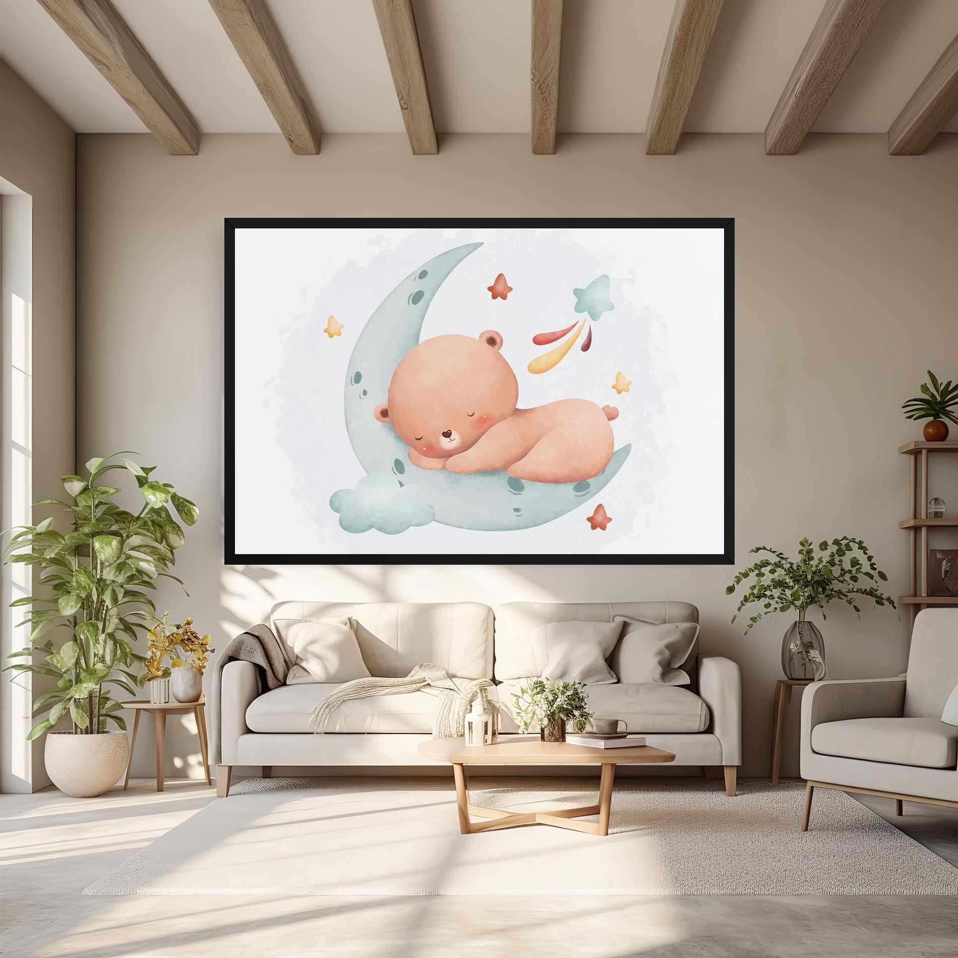 Blue Moon Bear mockup 6