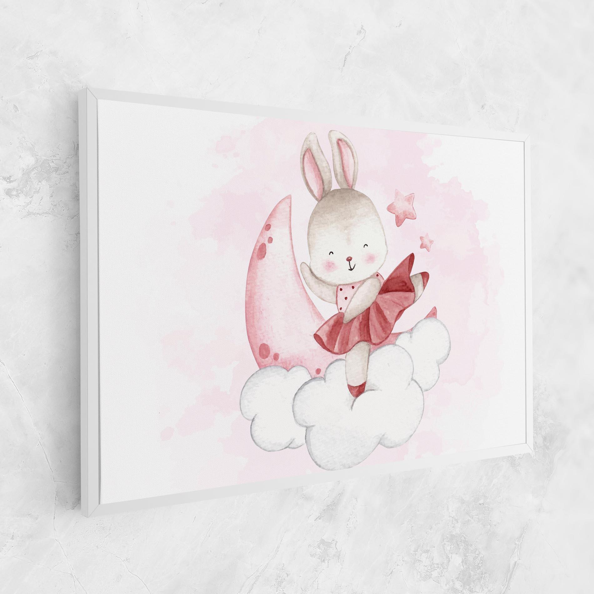 Картина на платно Ballerina Rabbit mockup 1