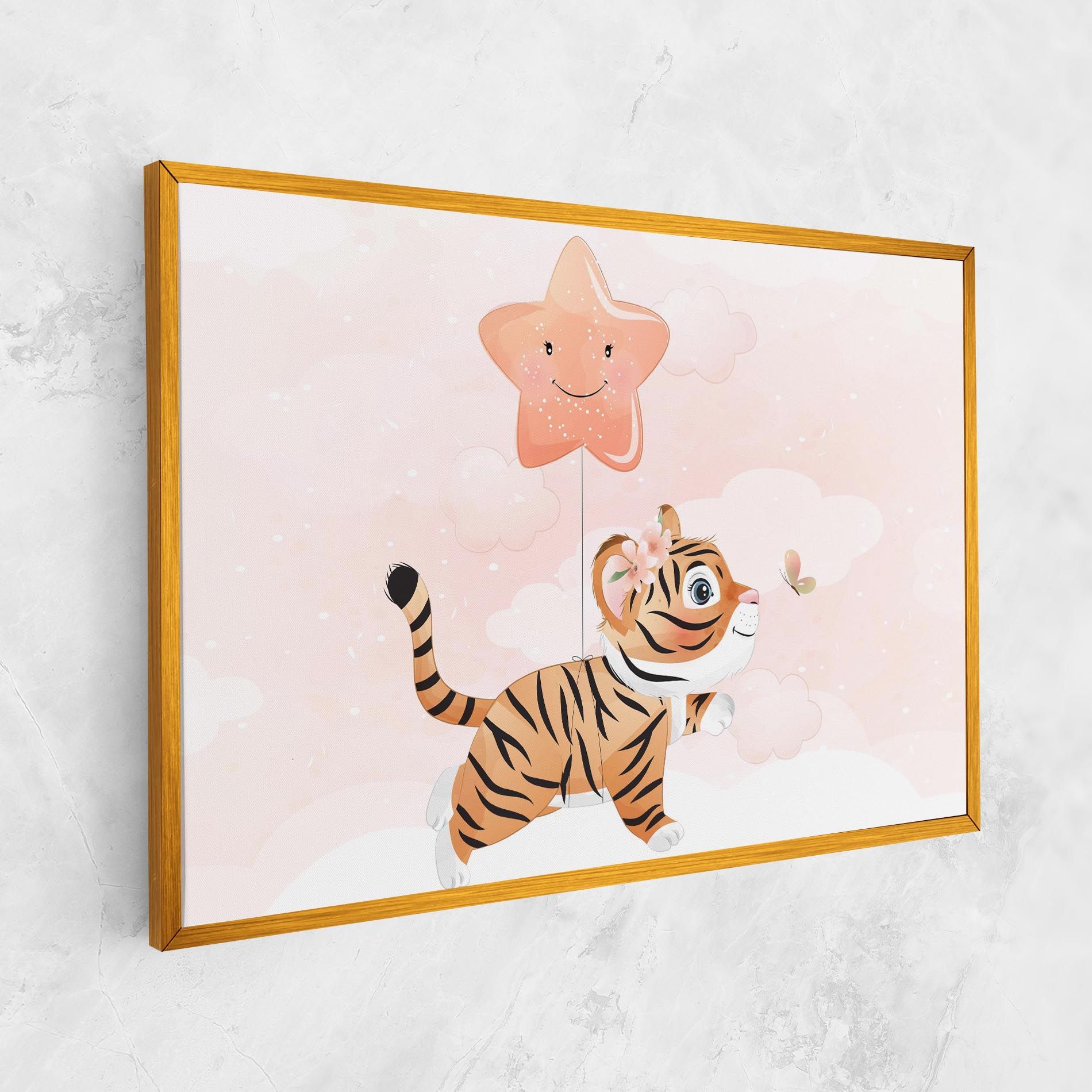 Baby Tiger Art mockup 1