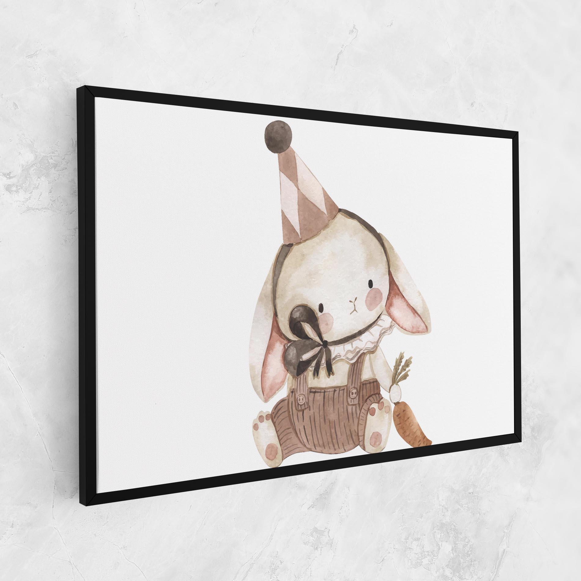 Картина на платно Baby Brown Rabbit mockup 1