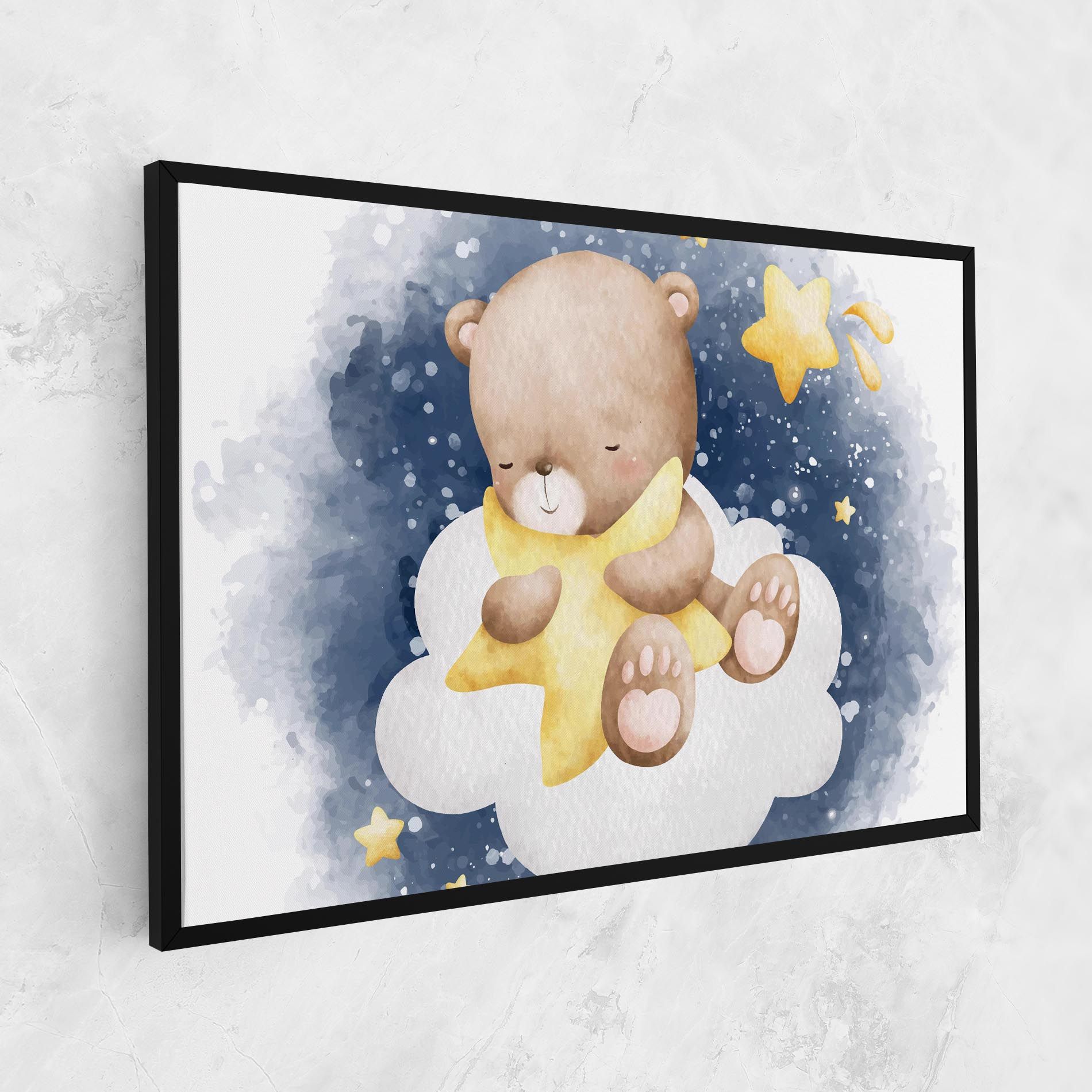 Bear Cloud Star mockup 1