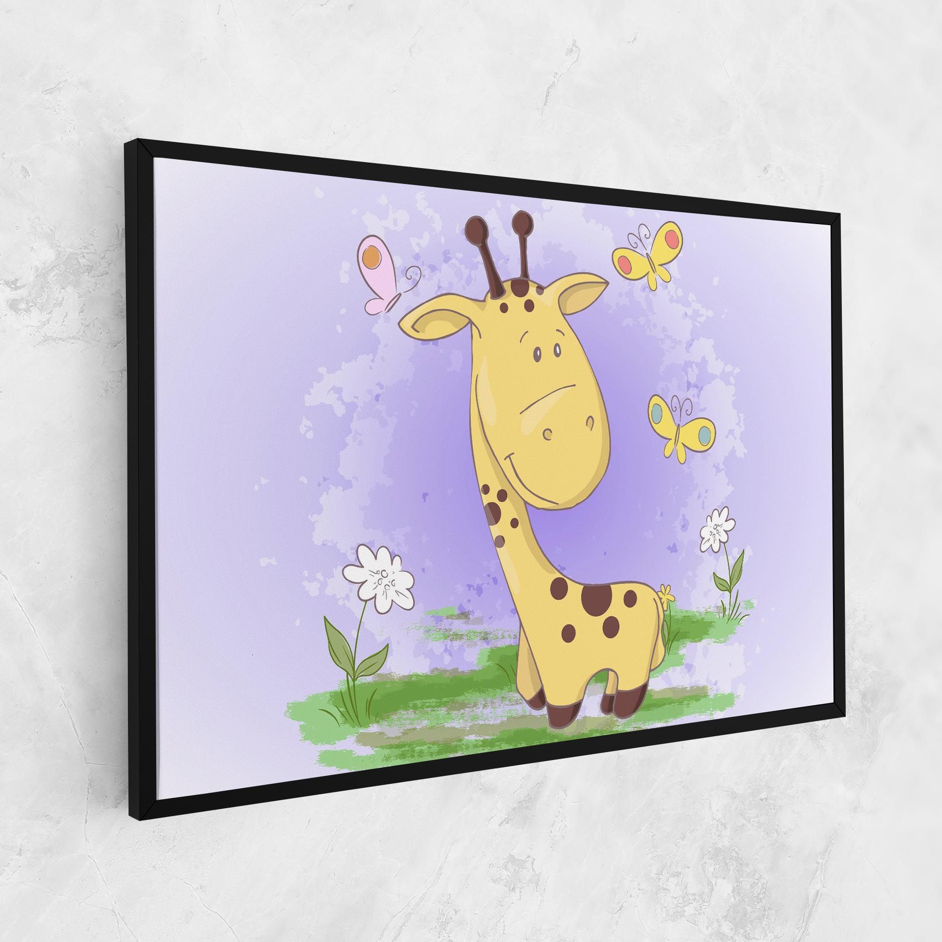 Cute Giraffe mockup 1