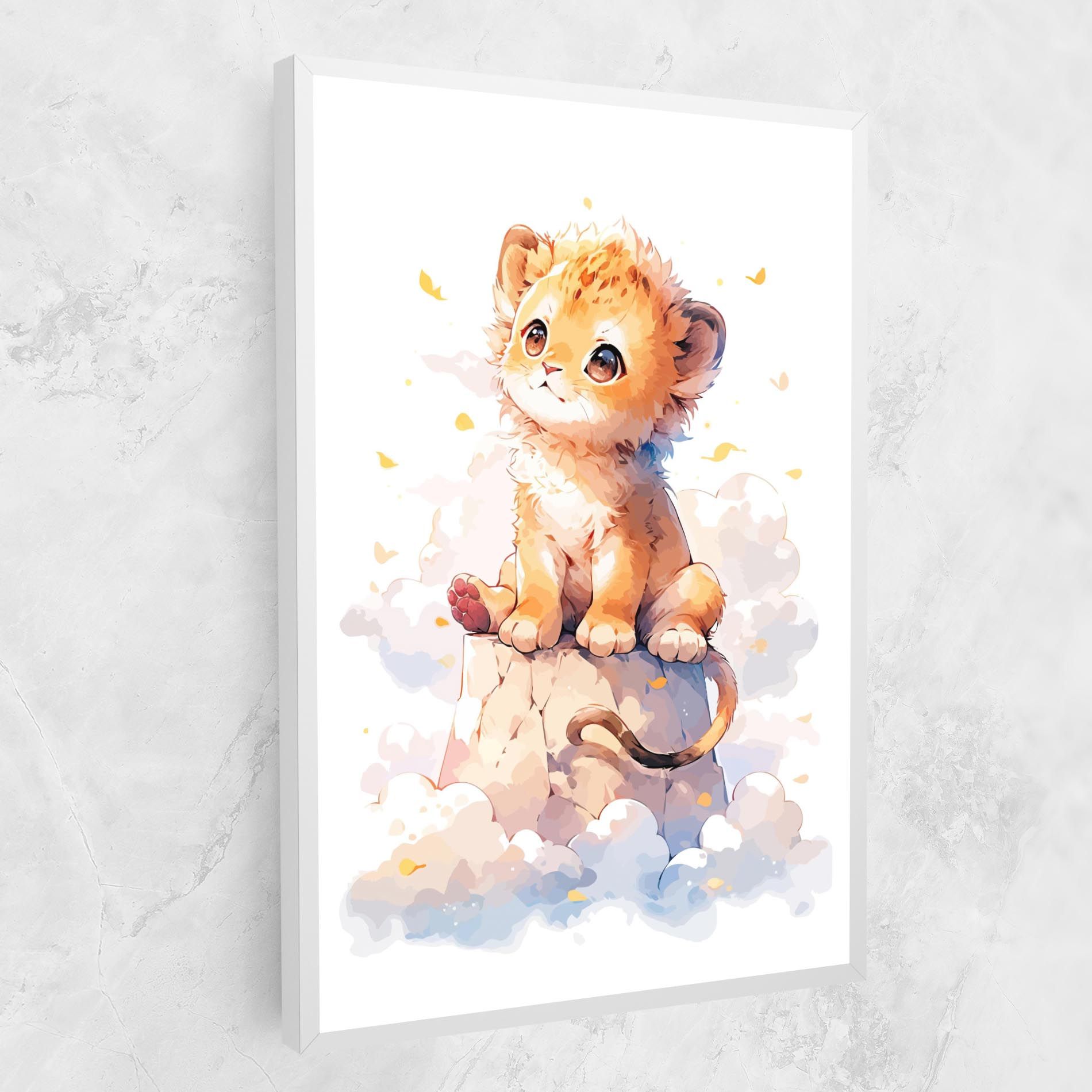 Cute Cloud Lion mockup 1