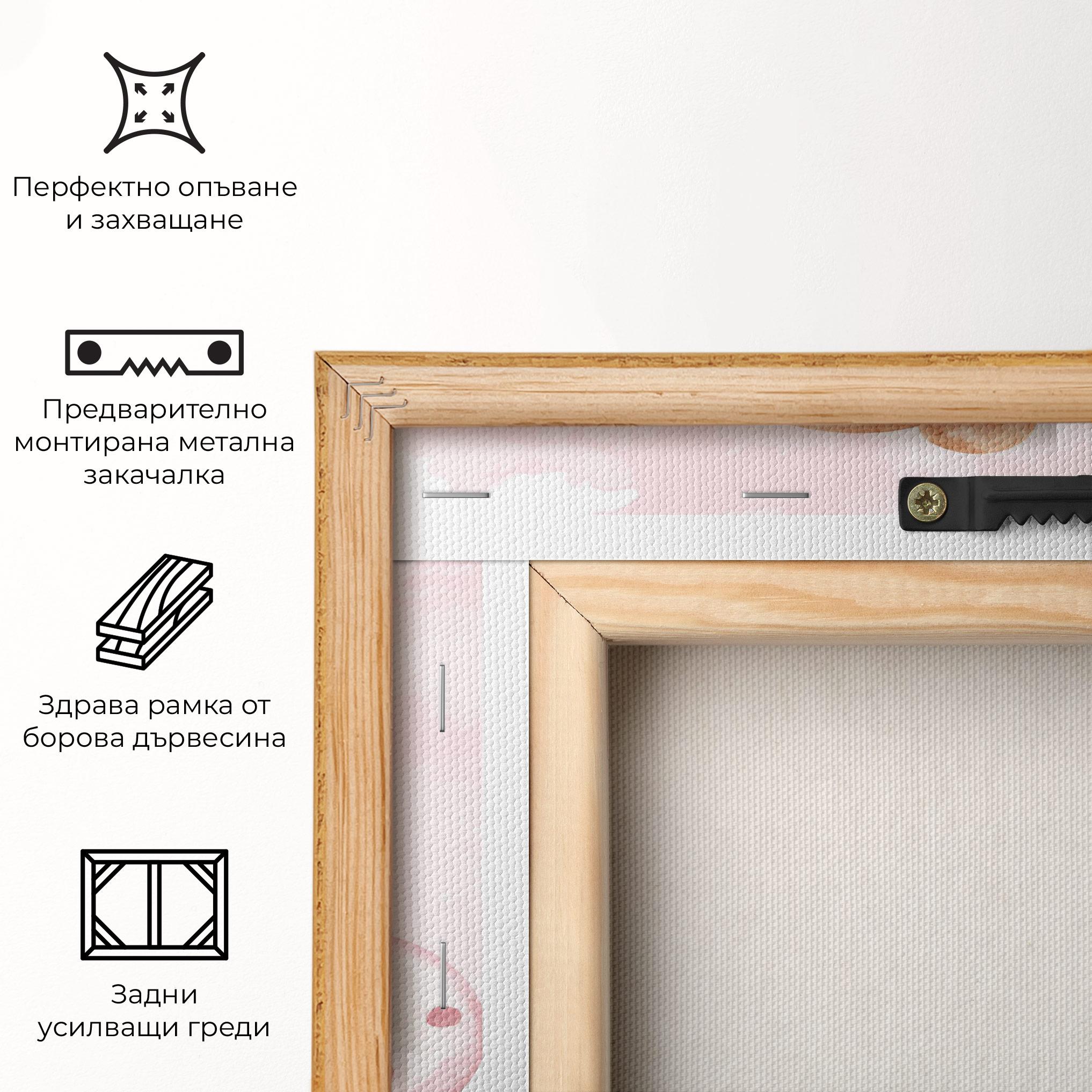 Картина на платно Bear With Toys mockup 5